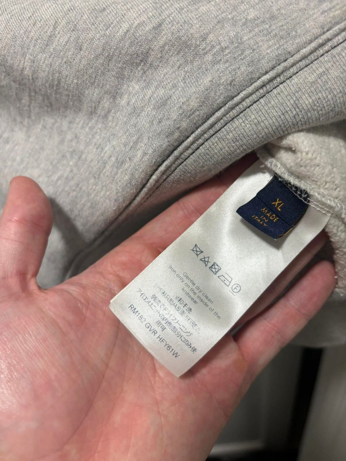 Louis Vuitton Lv x Kim Jones crewneck Size US XL / EU 56 / 4 - 3 Thumbnail