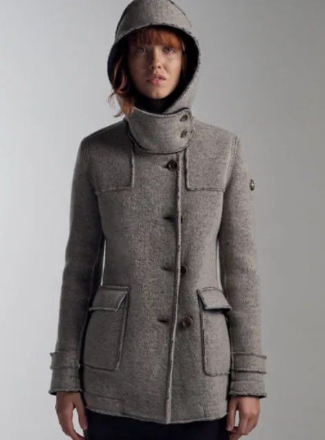 K-Swiss × Seditionaries Italian Double Breasted Swiss Chriss Wool Coat Burberry Styl Size US M / EU 48-50 / 2 - 20 Thumbnail