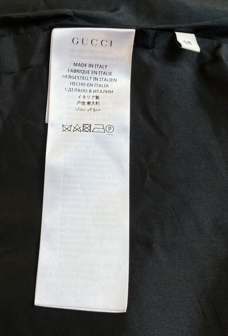 Gucci Gucci Size 38 Black classic three-bar coat 2501-Nextarrow Size US XXS / EU 40 - 6 Thumbnail