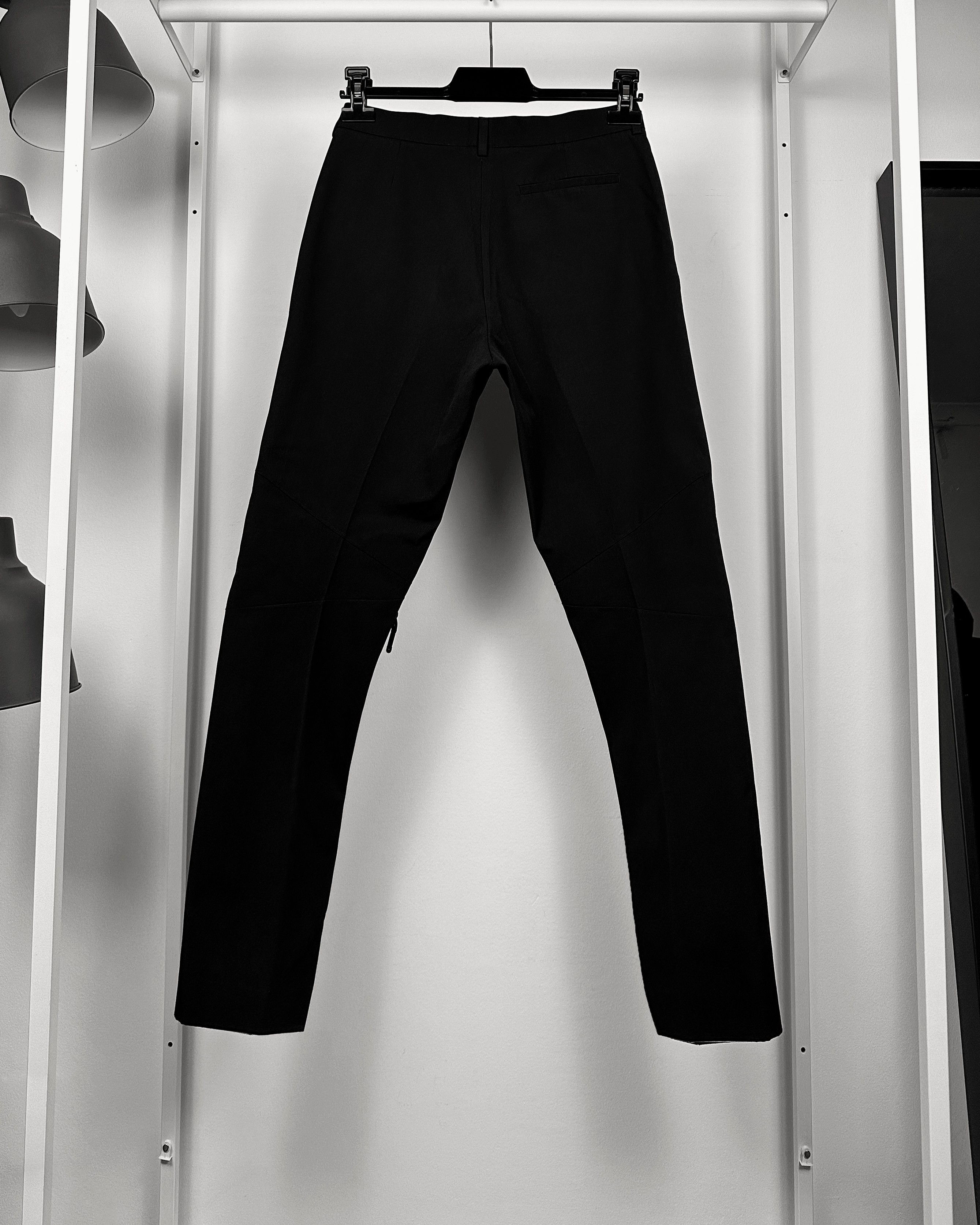 Dior × Hedi Slimane Dior Homme Luster Multi-Zip Pants Size US 30 / EU 46 - 2 Thumbnail