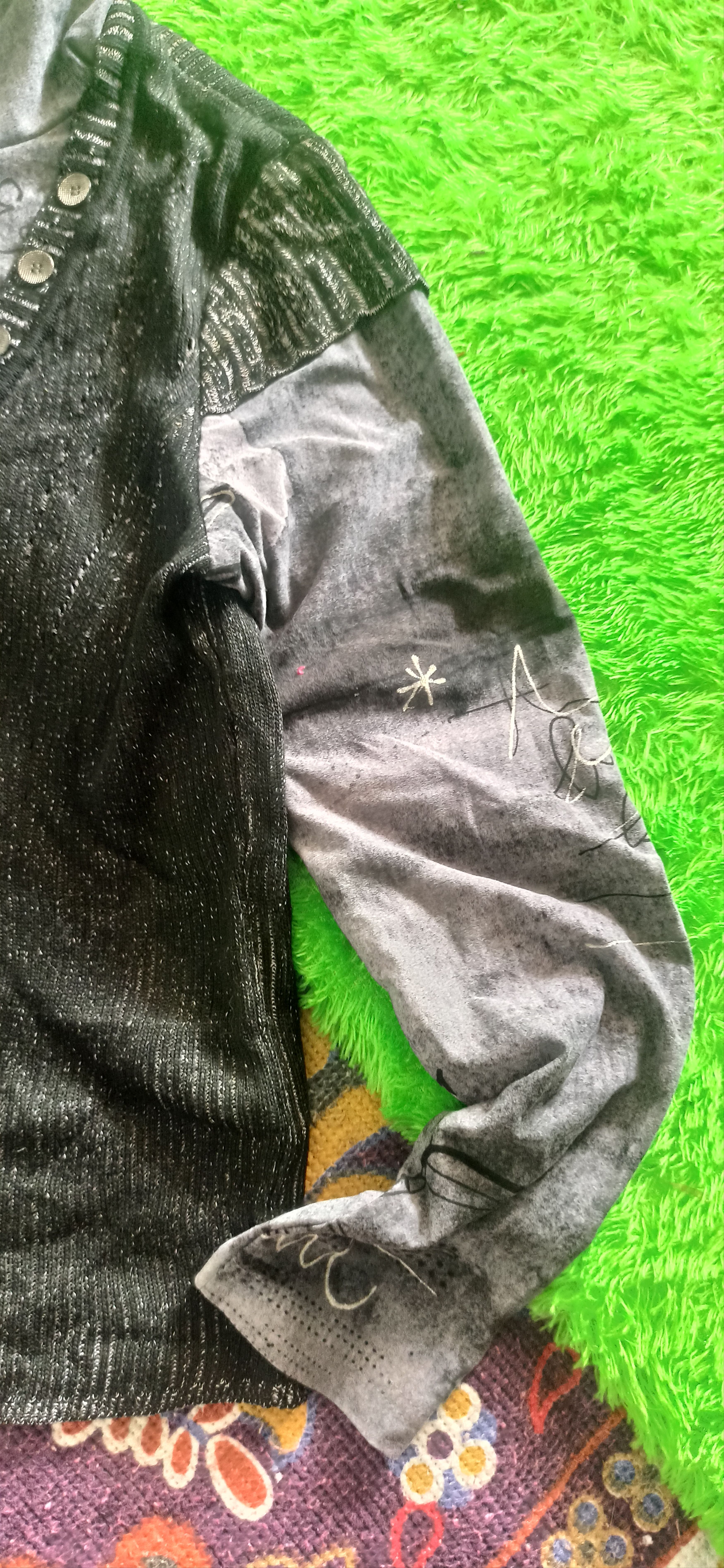 Designer × Japanese Brand Chamois Turtle Knitwear Size XS / US 0-2 / IT 36-38 - 6 Thumbnail