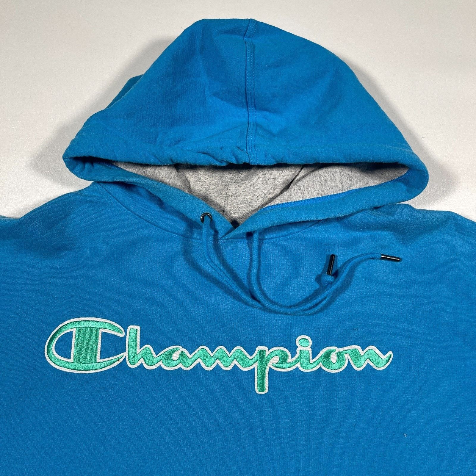 Champion Champion Powerblend Applique Pullover Hoodie Sweater Large Size US L / EU 52-54 / 3 - 2 Thumbnail