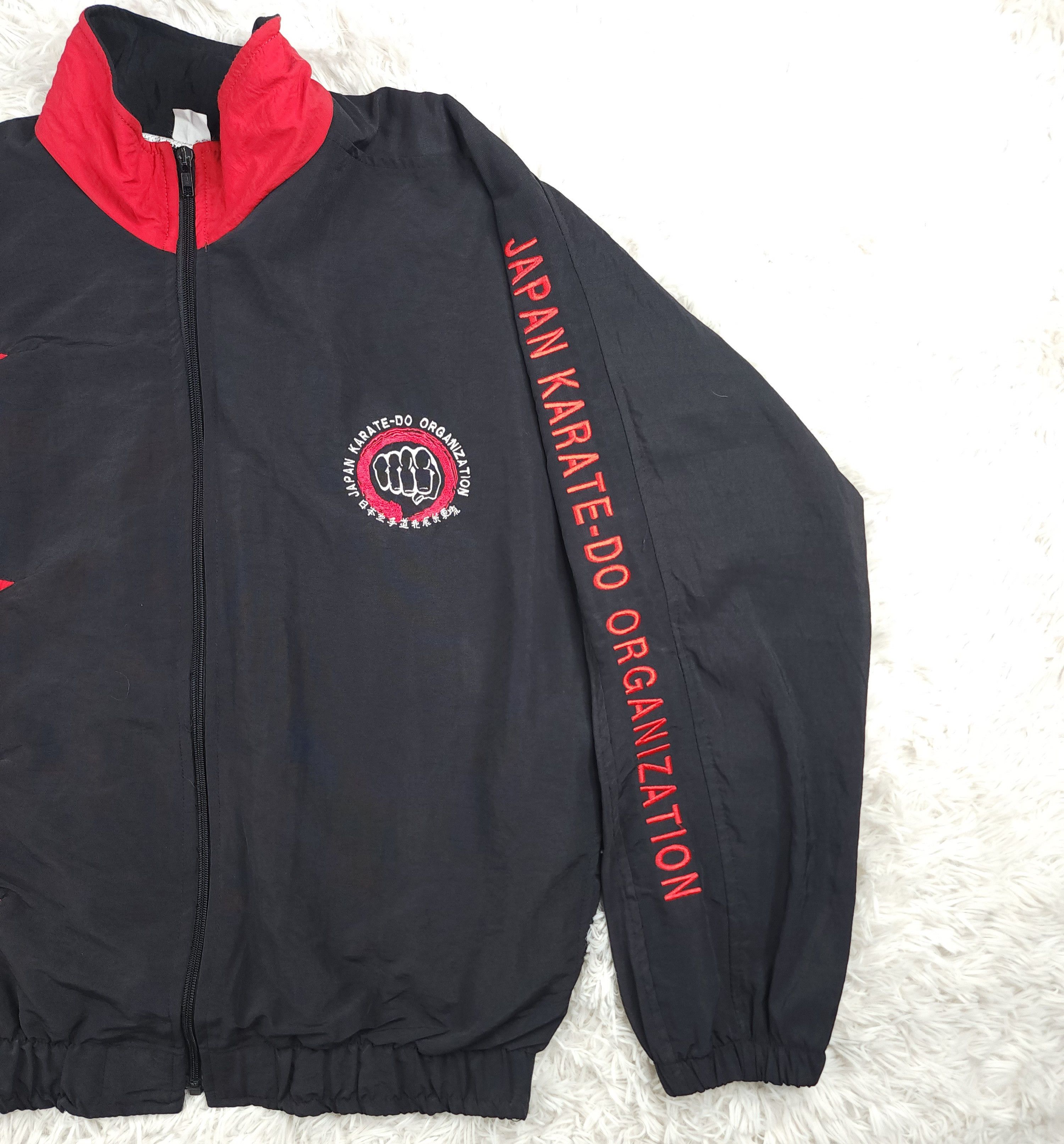 Vintage Vintage Japan Karate-Do Organization windbreaker jacket Size US M / EU 48-50 / 2 - 2 Thumbnail
