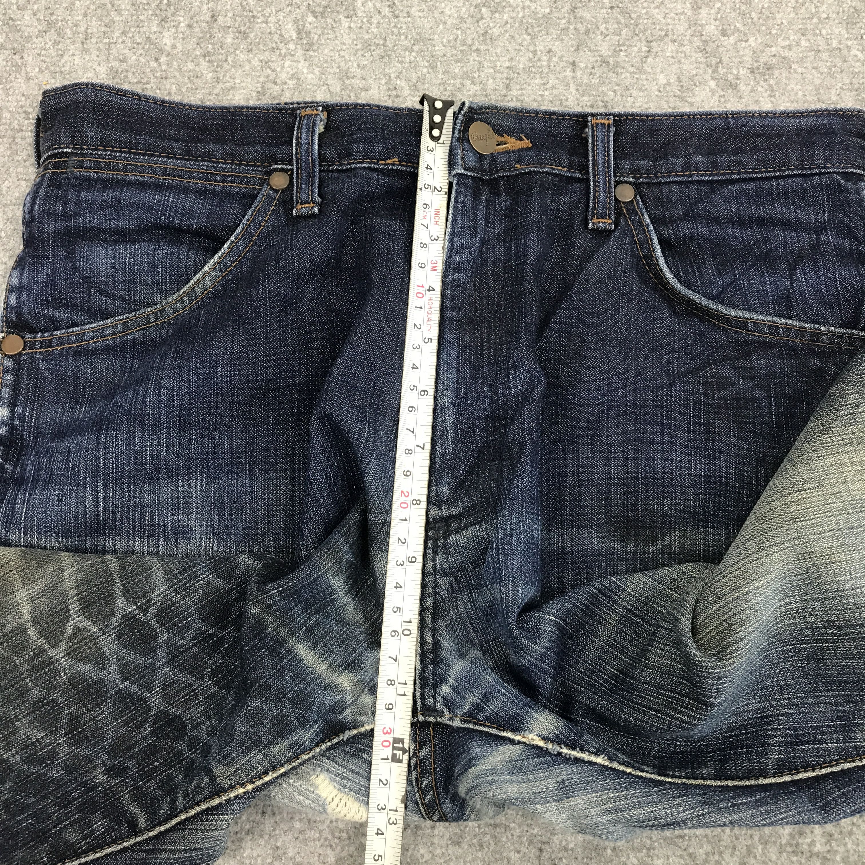 If Six Was Nine × Japanese Brand × Wrangler FLARE WRANGLER JAPAN STYLE VALUE BOOTCUT JEANS Size US 30 / EU 46 - 11 Thumbnail