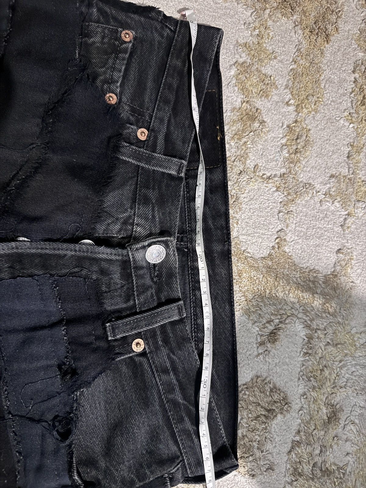 Levi's Levi's 501 Custom Hagi Distressed Denim Hysteric inspire Size US 29 - 10 Thumbnail