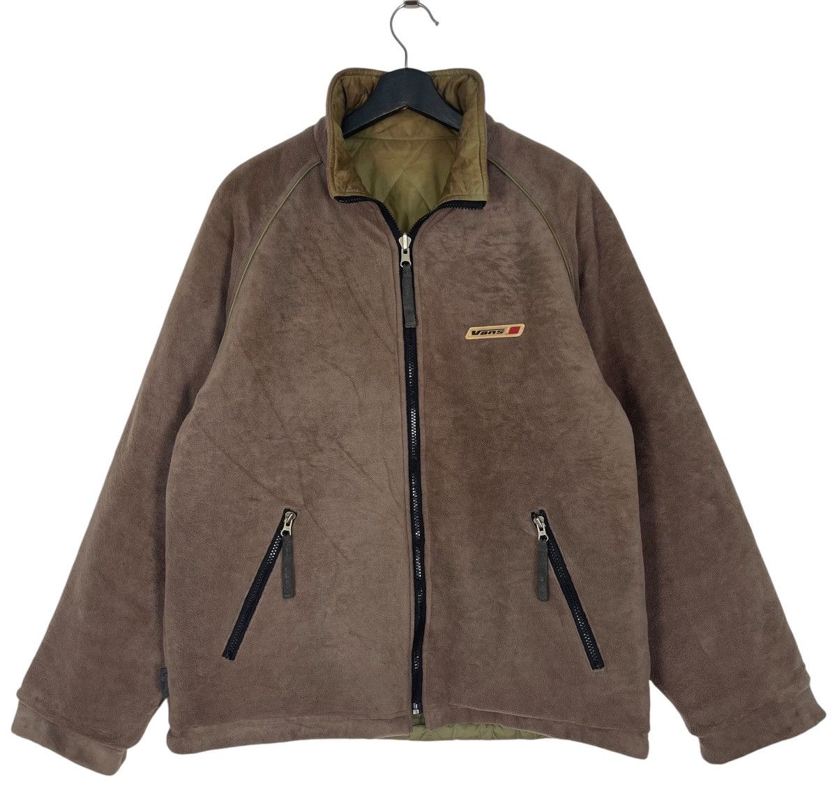 Vans × Vintage 90s Vintage Vans Reversible Jacket Size US L / EU 52-54 / 3 - 1 Thumbnail