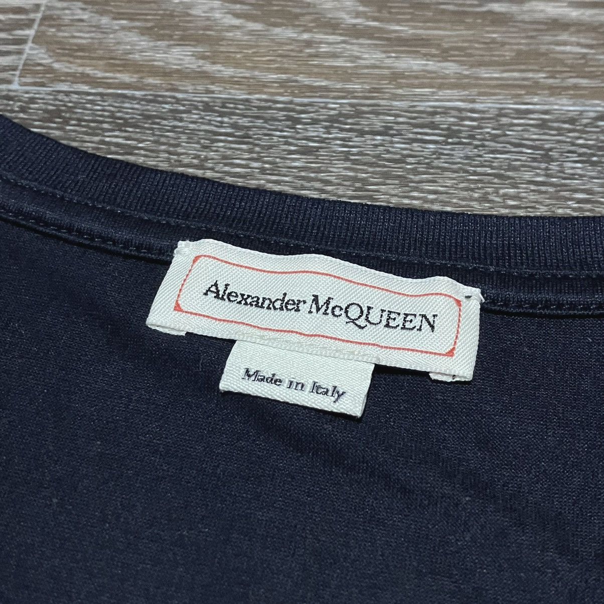 Alexander McQueen ALEXANDER MCQUEEN Scull Patch Logo Cotton Jersey T-shirt Size US M / EU 48-50 / 2 - 5 Thumbnail