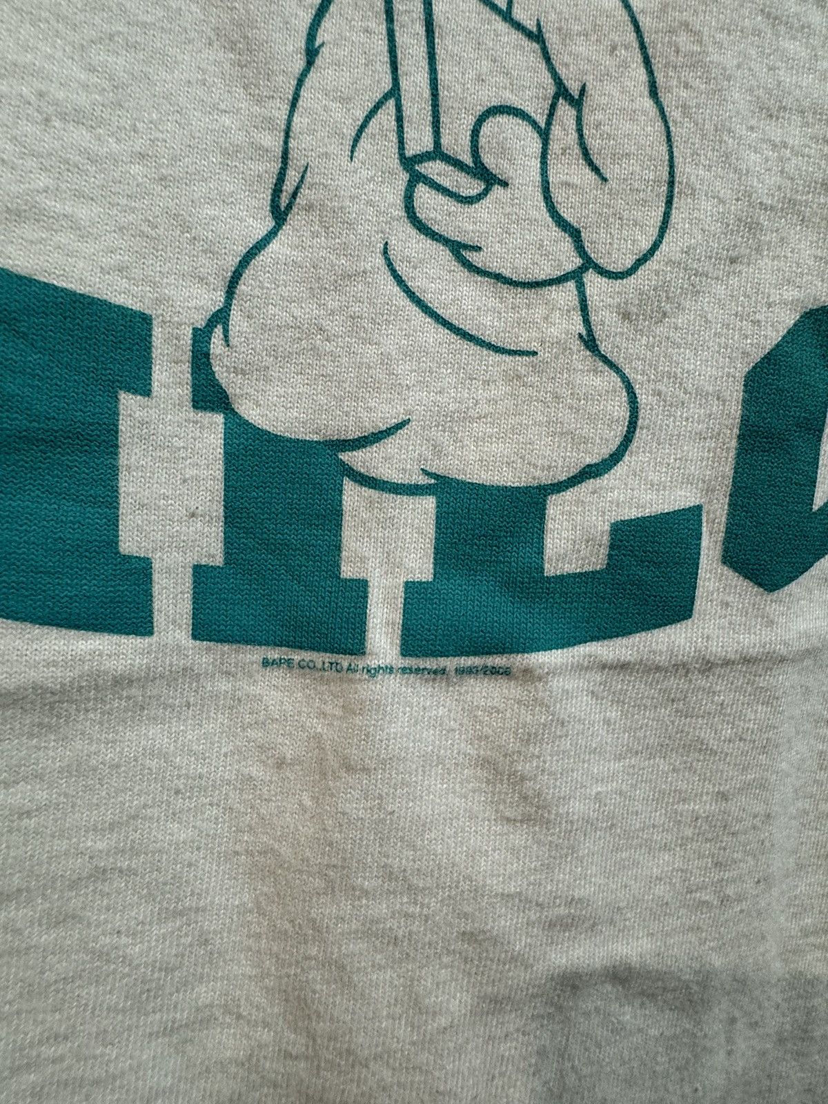 Bape Vintage 2006 Baby Milo Liberty White Tee Size US M / EU 48-50 / 2 - 4 Thumbnail