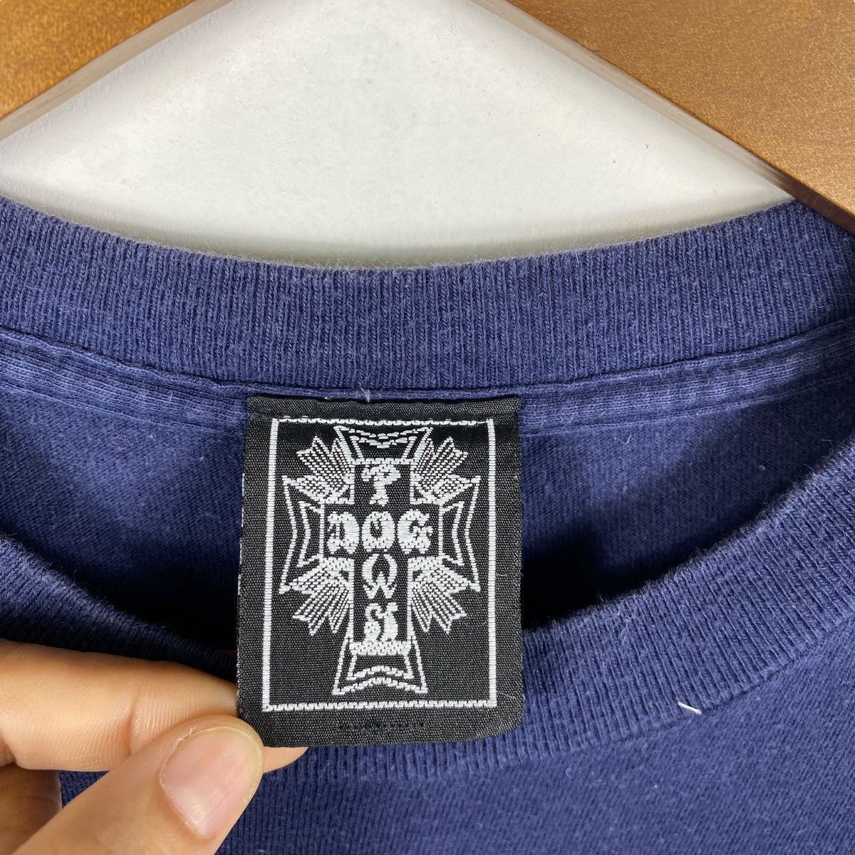Dogtown × Vintage Vintage 00's DOGTOWN Fujin Raijin Made In Japan Tee Shirt Size US M / EU 48-50 / 2 - 6 Thumbnail