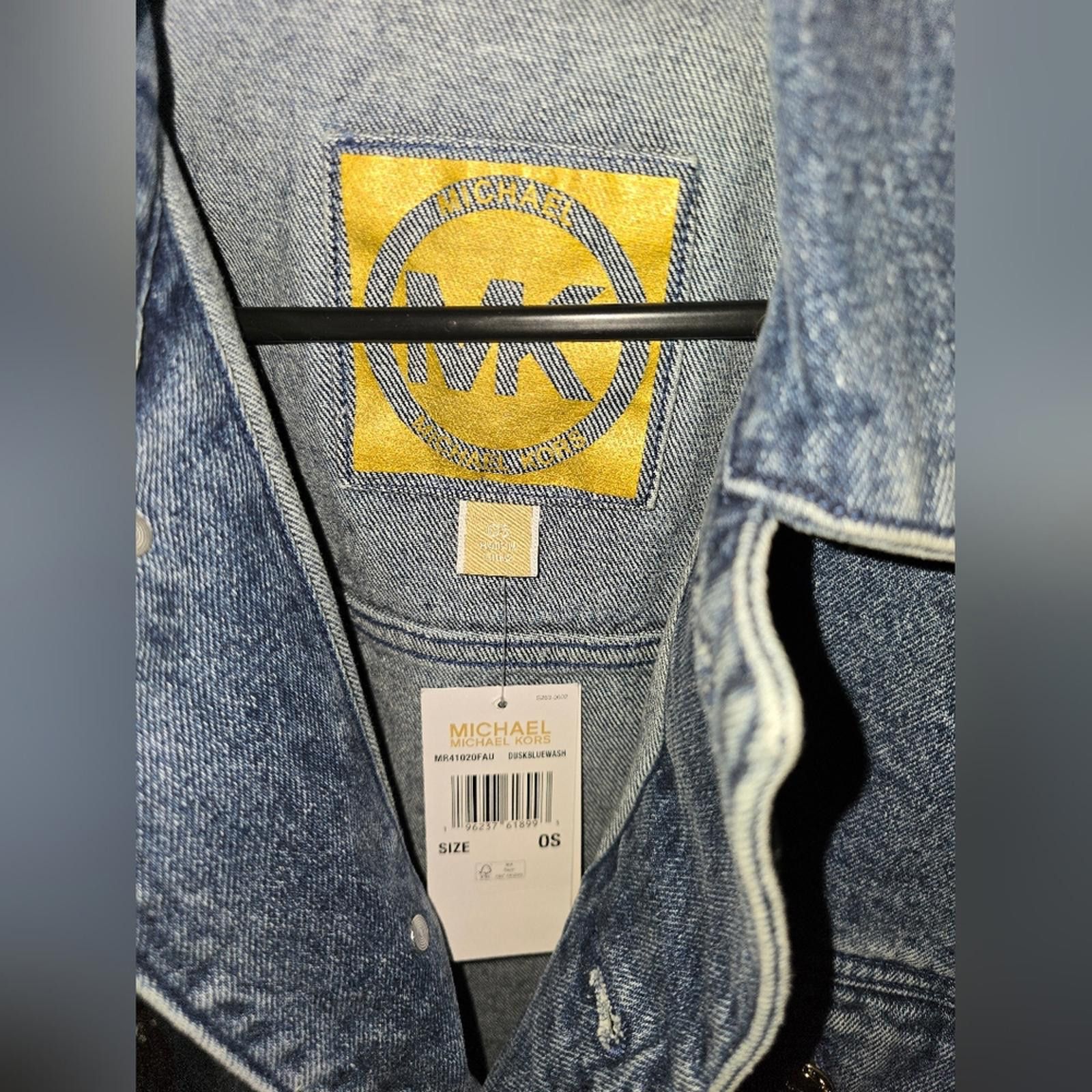 Michael Kors Michael Kors Oversized Denim Jacket Size US M / EU 48-50 / 2 - 5 Thumbnail
