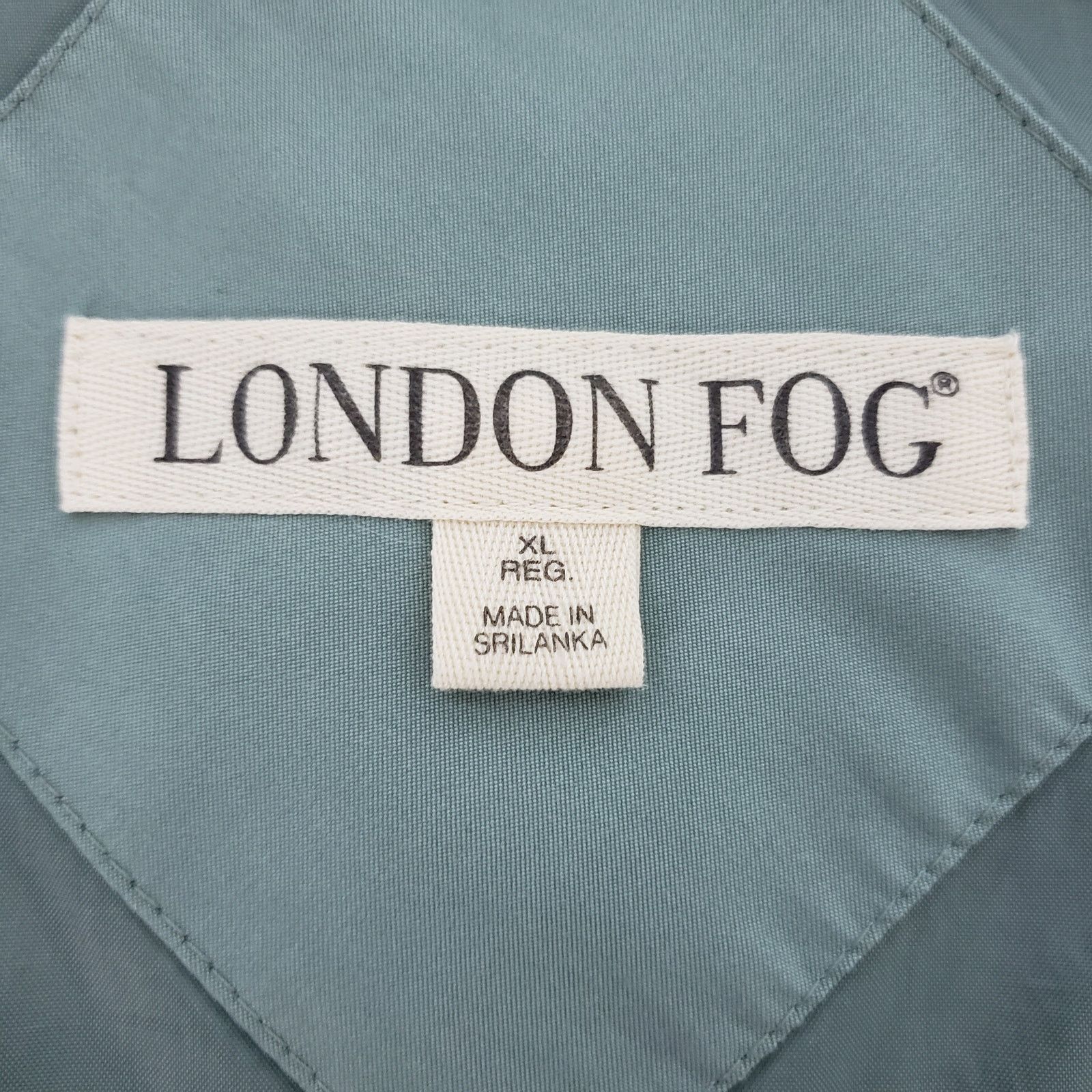 London Fog London Fog Removable Hood Windbreaker Jacket Zip Up XL Size US XL / EU 56 / 4 - 11 Thumbnail