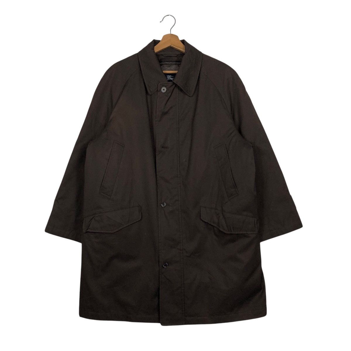 📌Vintage Long Jacket Chore Burberry London Nova Check
