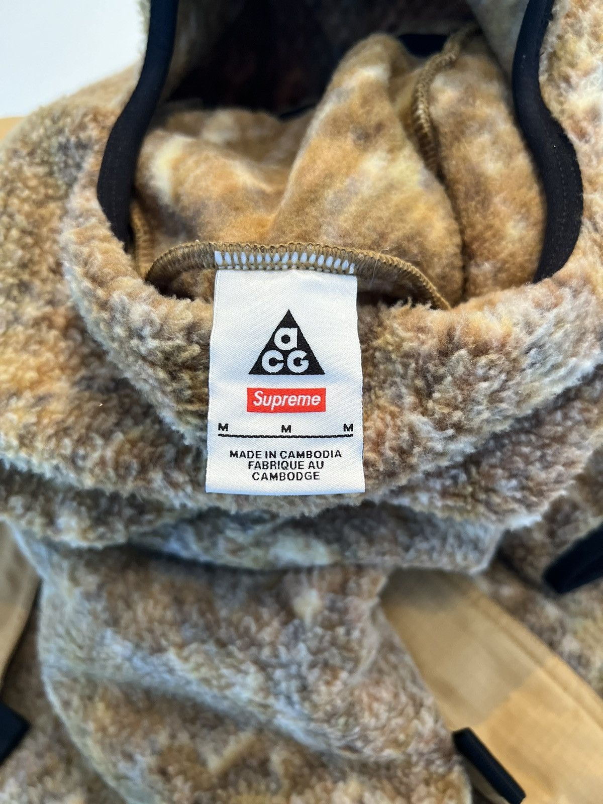 Nike ACG × Supreme AW22 ACG Fleece Pull-over Size US M / EU 48-50 / 2 - 6 Thumbnail