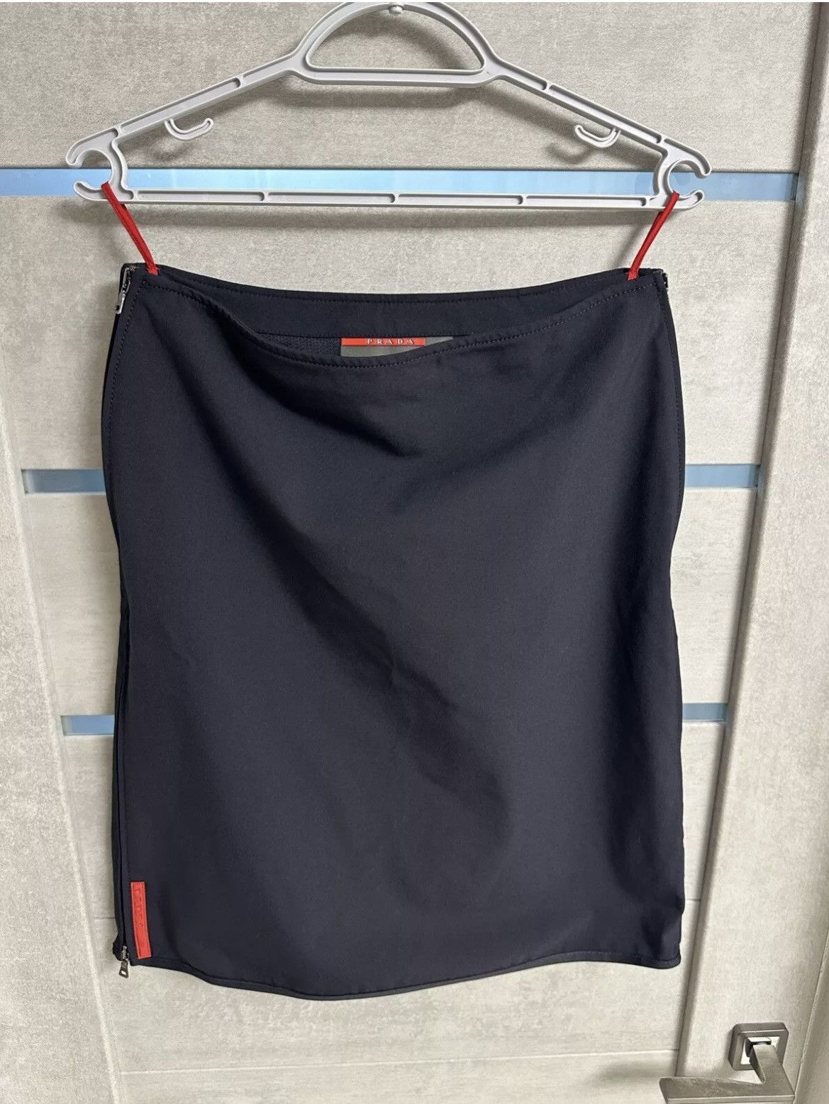 Prada Midi Skirt Nylon Vintage