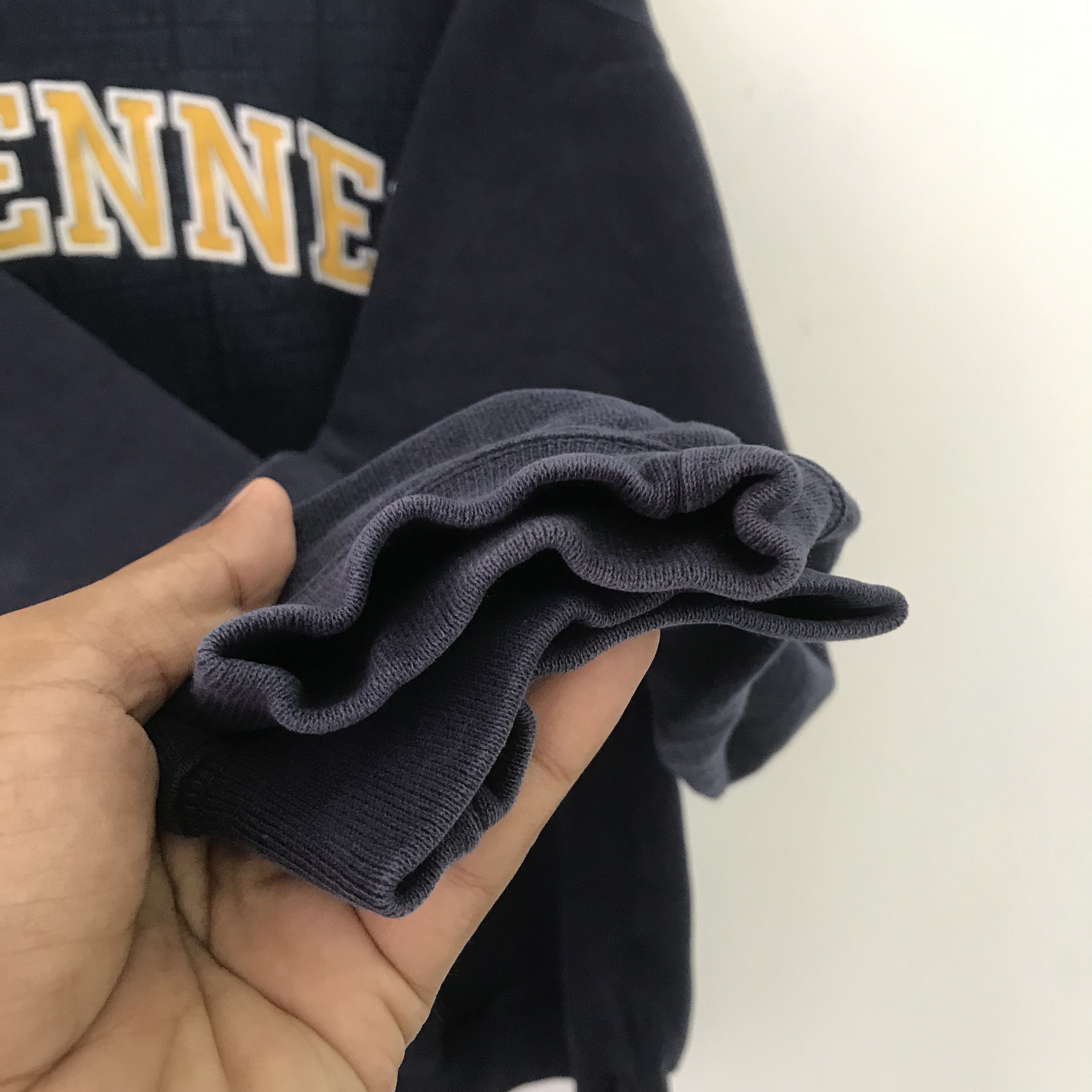 Vintage Vintage 90's Vincennes University Blue Sweater - 333 Size US XL / EU 56 / 4 - 8 Thumbnail