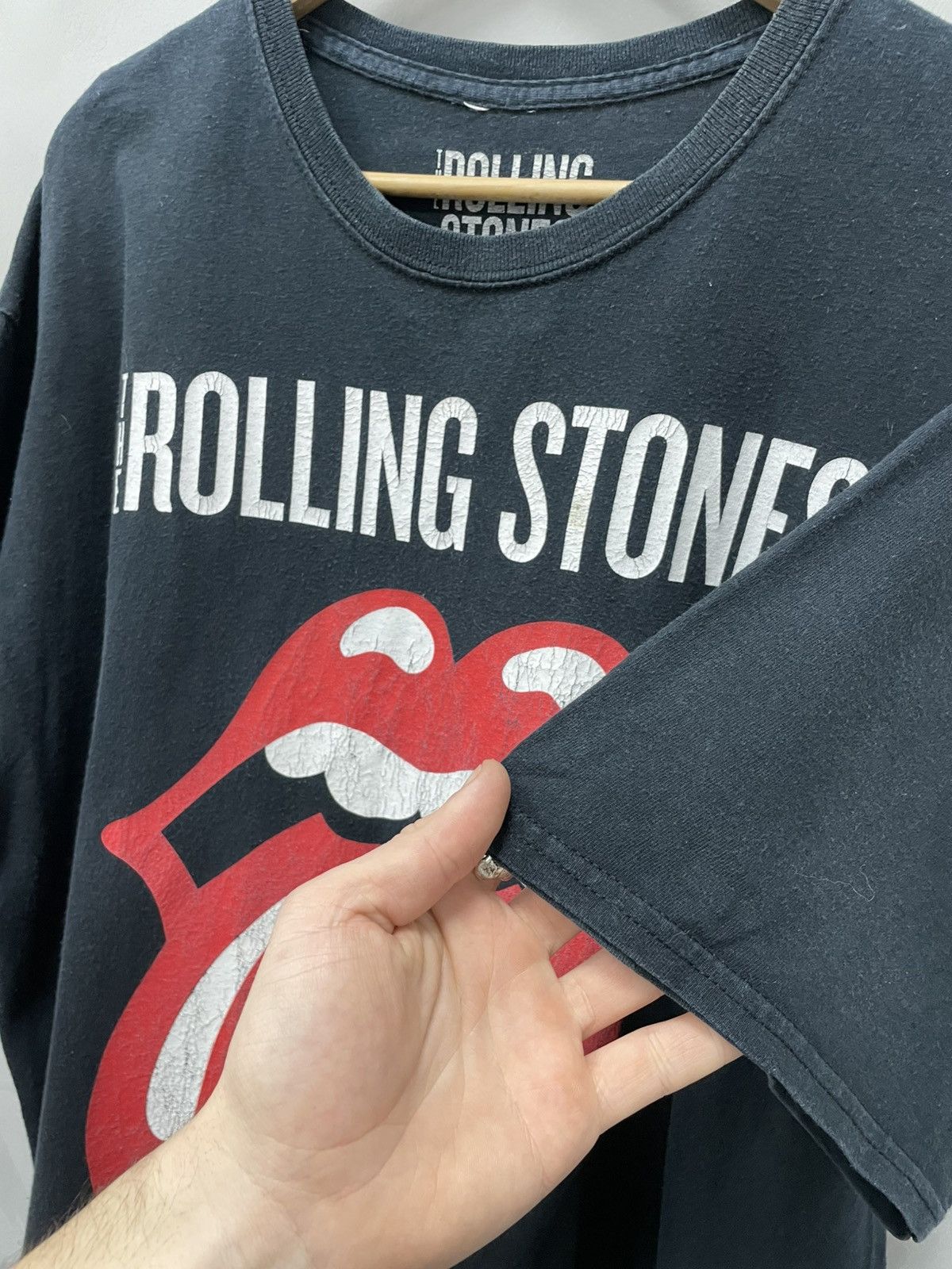 Band Tees × The Rolling Stones × Vintage VINTAGE THE ROLLING STONES TOUR T SHIRT 2014 long sleeve Size US XL / EU 56 / 4 - 5 Thumbnail