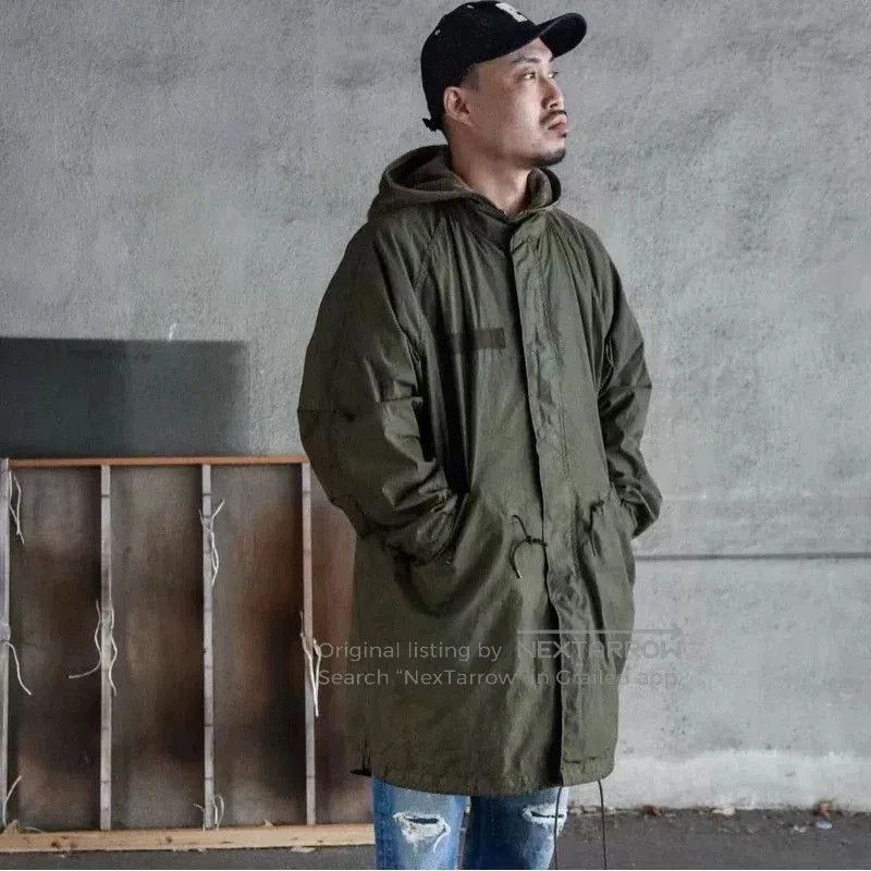 Full Count & Co. FULLCOUNT M65 Fish Tail Coat for Men. Size US M / EU 48-50 / 2 - 6 Thumbnail