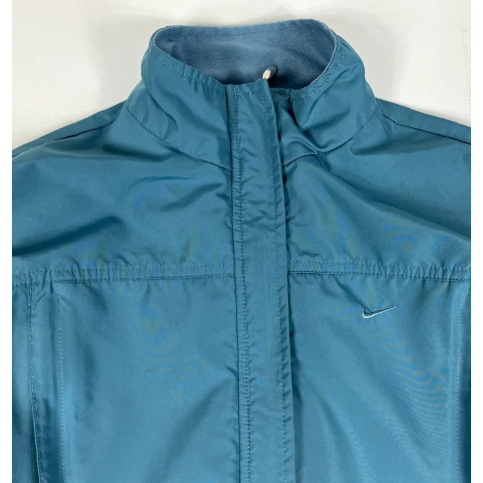 Nike **Vintage Women's Nike Blue Full Zip Windbreaker Jacket Sz XS** User: Vintage Women's Nike Blue Full Zip Windbreaker Jacket Sz XS Size XS / US 0-2 / IT 36-38 - 4 Thumbnail
