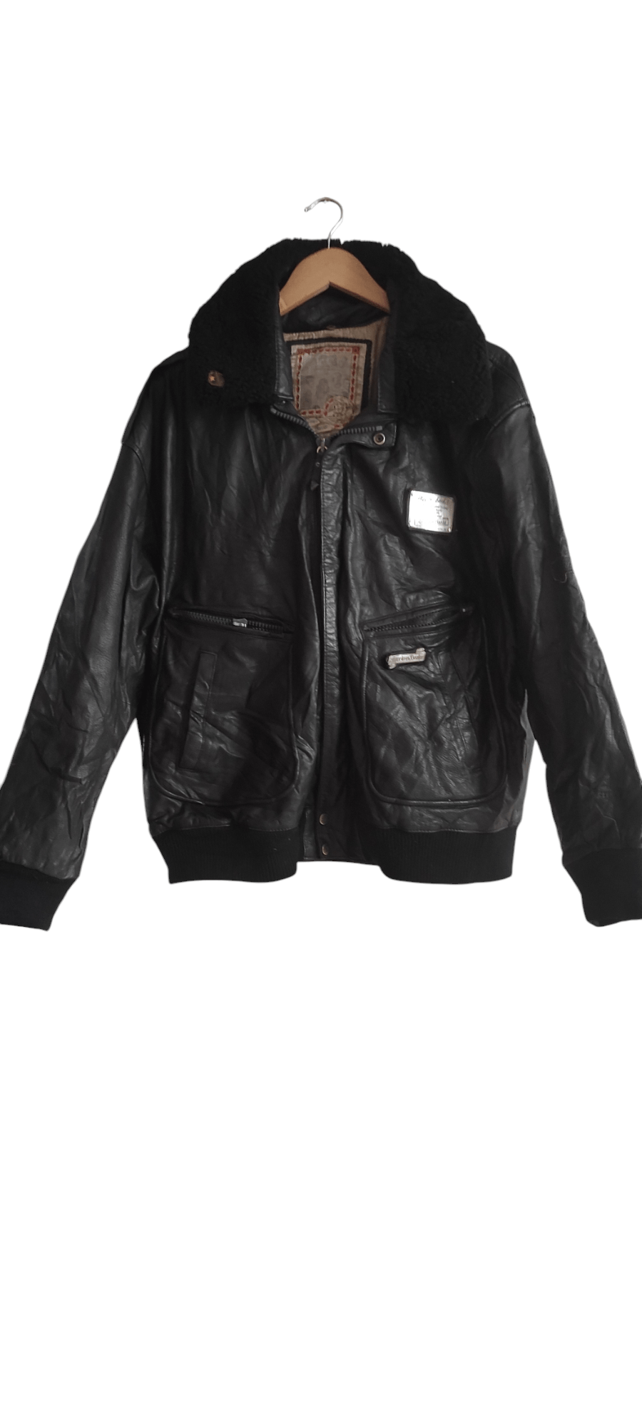 Other American Basics Genuine Leather US Force Aviator Jacket Size US L / EU 52-54 / 3 - 1 Thumbnail