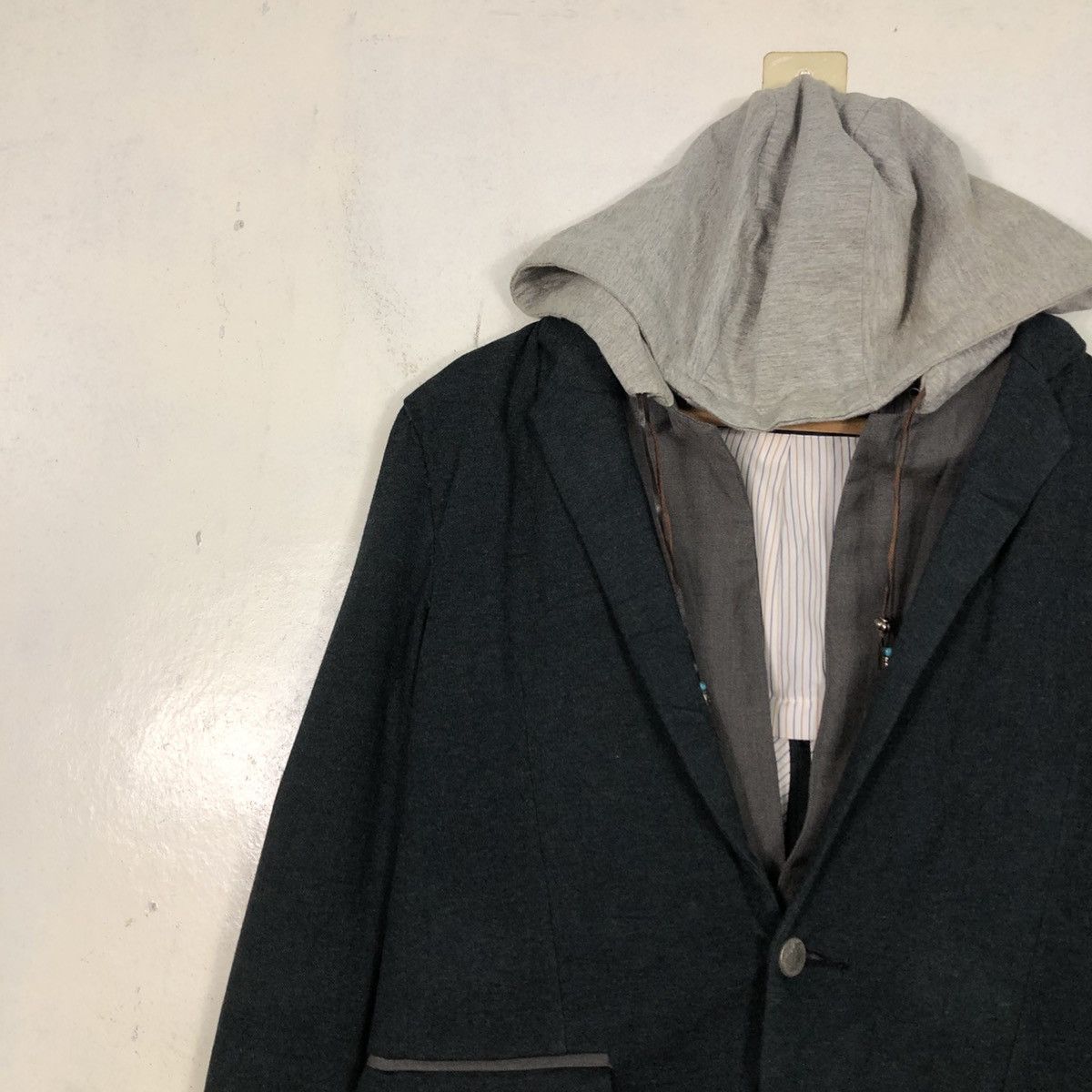 Japanese Brand Biker Double Layer Jacket BrthBreath Punk Style Number Nine Size US M / EU 48-50 / 2 - 9 Thumbnail