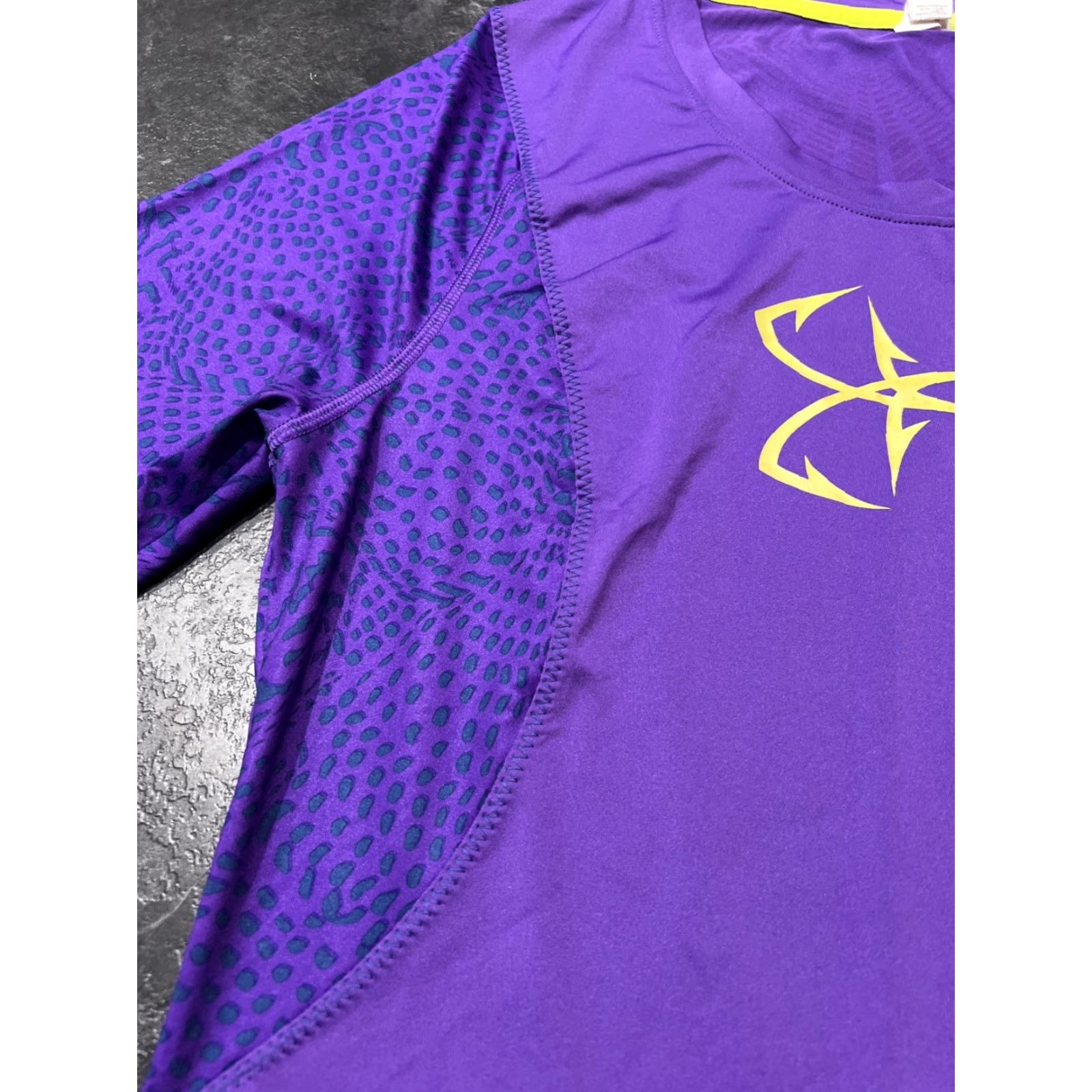 Under Armour UNDER ARMOUR Women's Long Sleeve Purple Printed Fishing T-Shirt Large Activewear Size L / US 10 / IT 46 - 5 Thumbnail
