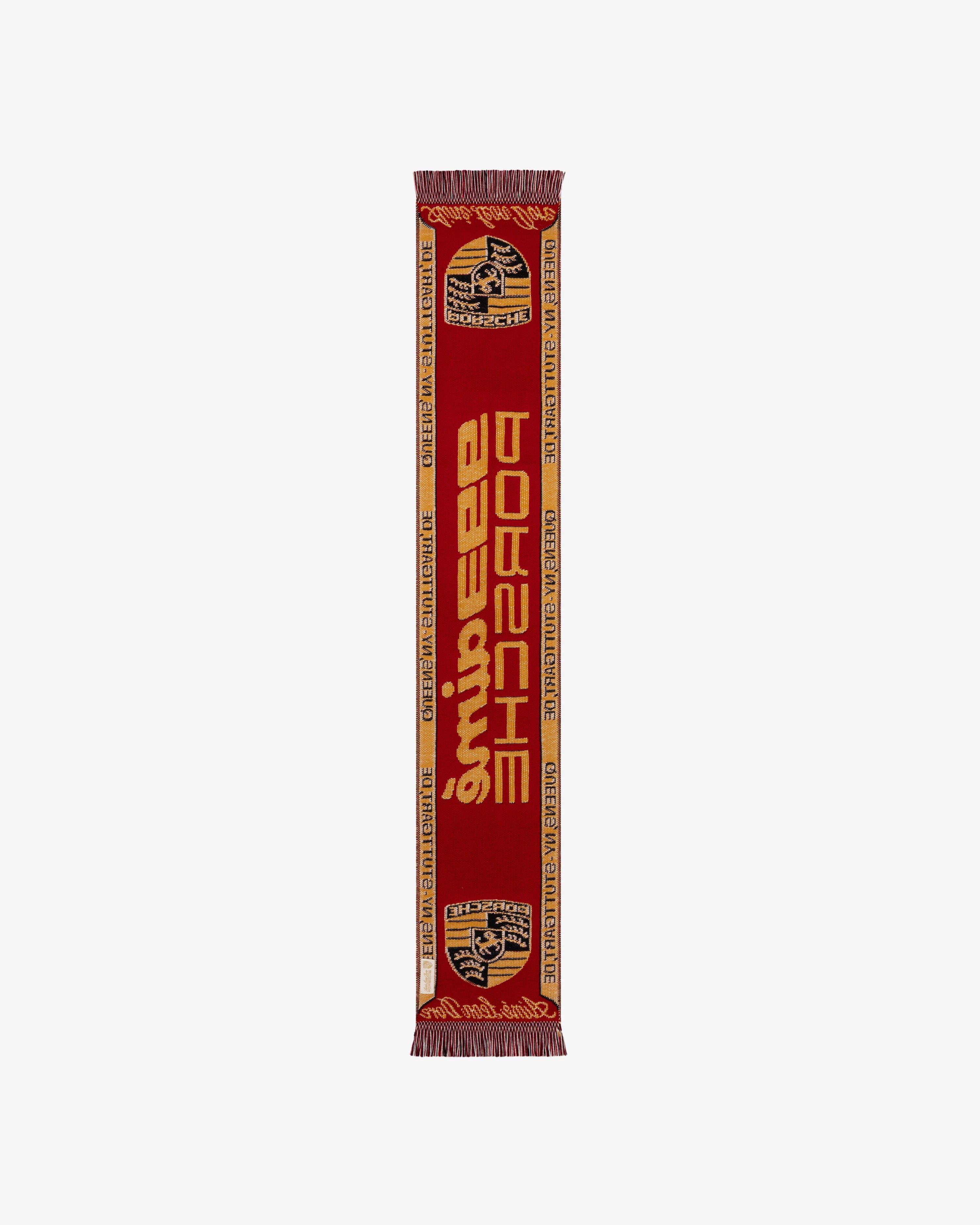 Aime Leon Dore × Porsche Design ALD / Porsche 993 Turbo Wool Souvenir Scarf Size ONE SIZE - 12 Thumbnail