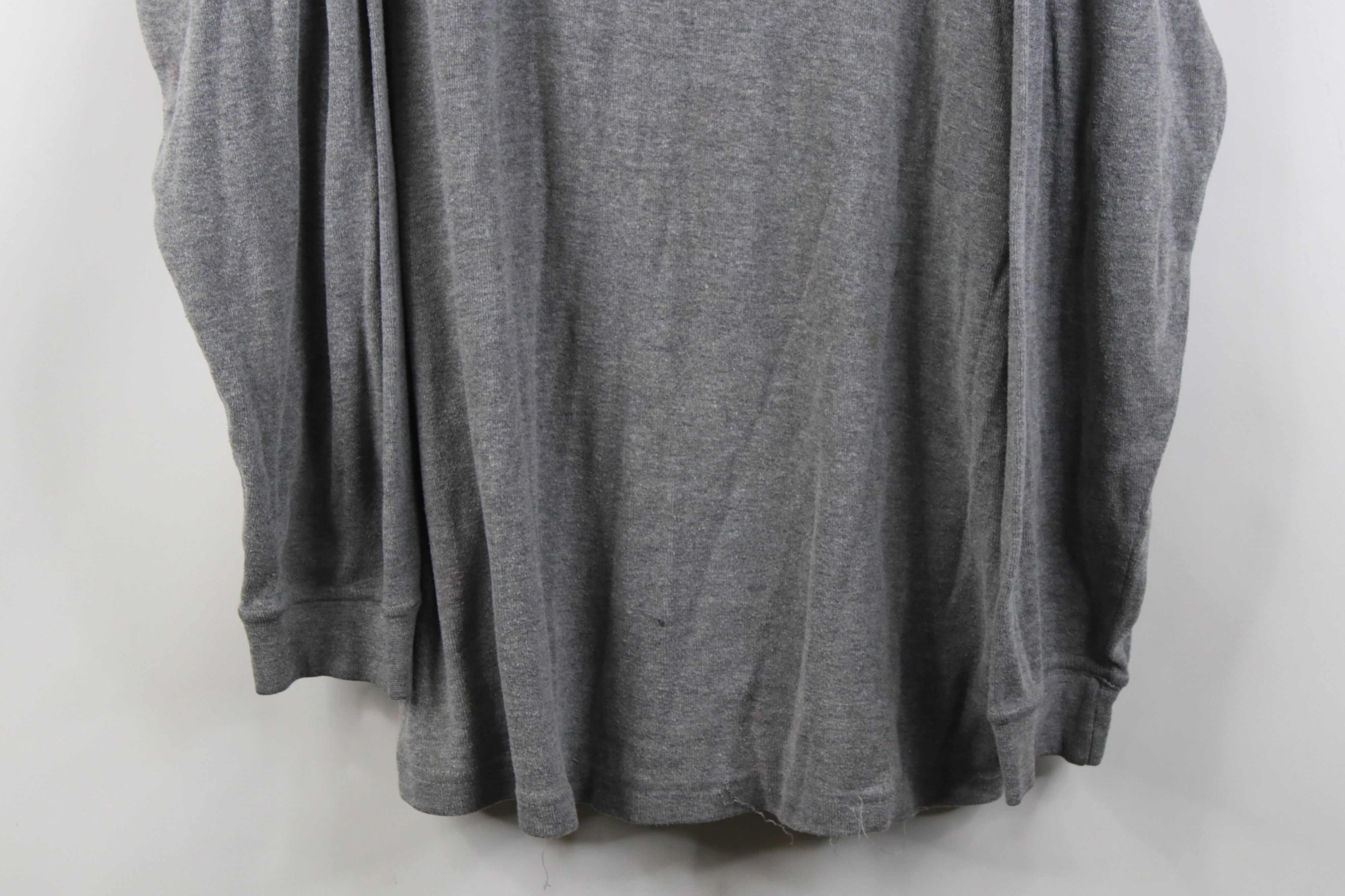 Vintage Vintage 90s Streetwear Blank Baggy Long Sleeve T-Shirt Size US XL / EU 56 / 4 - 3 Thumbnail