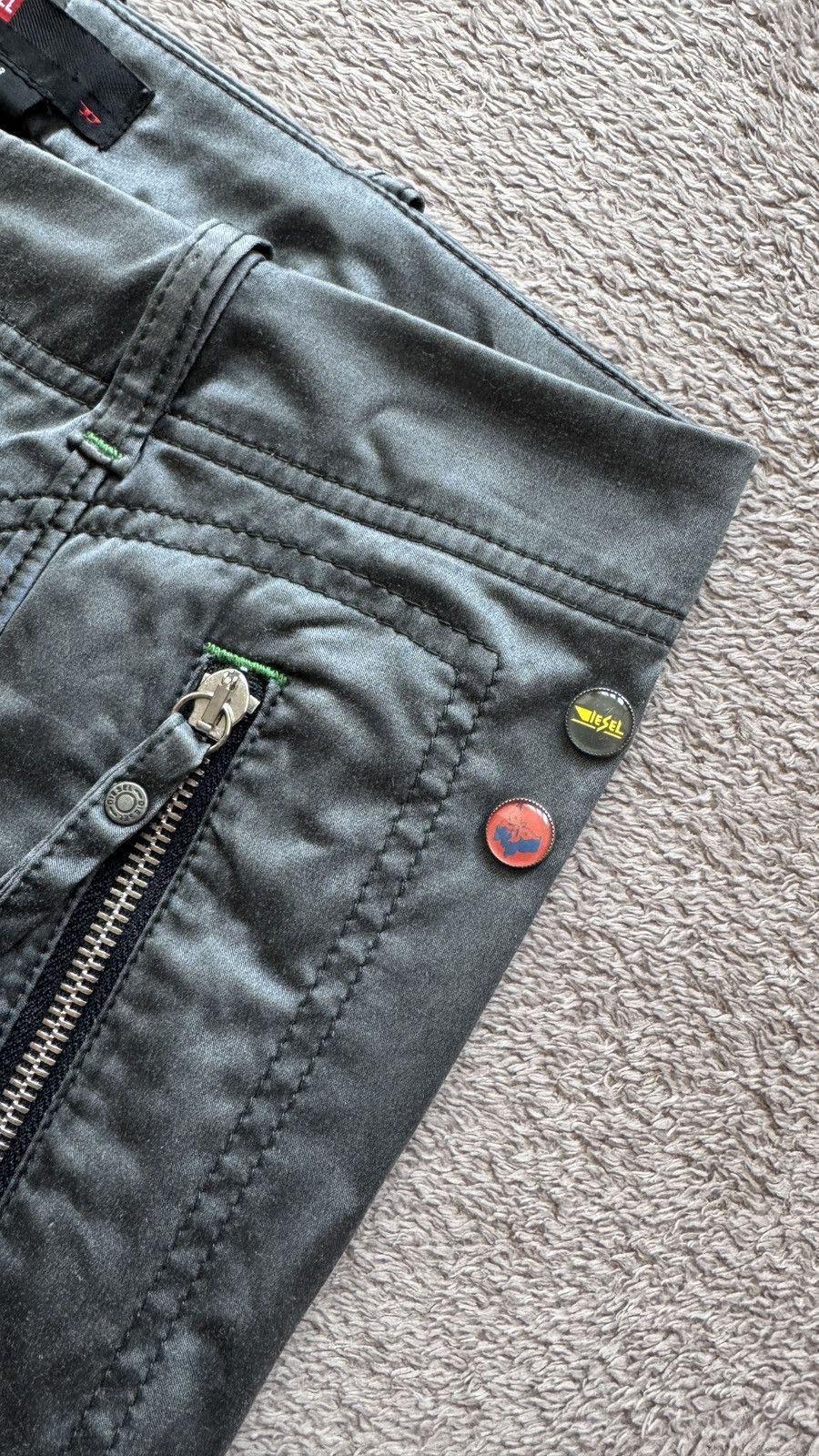 Le Grande Bleu (L.G.B.) Archive Diesel Y2K Vintage Avant-Garde Pants rick owens lgb Size 26" / US 2 / IT 38 - 3 Thumbnail