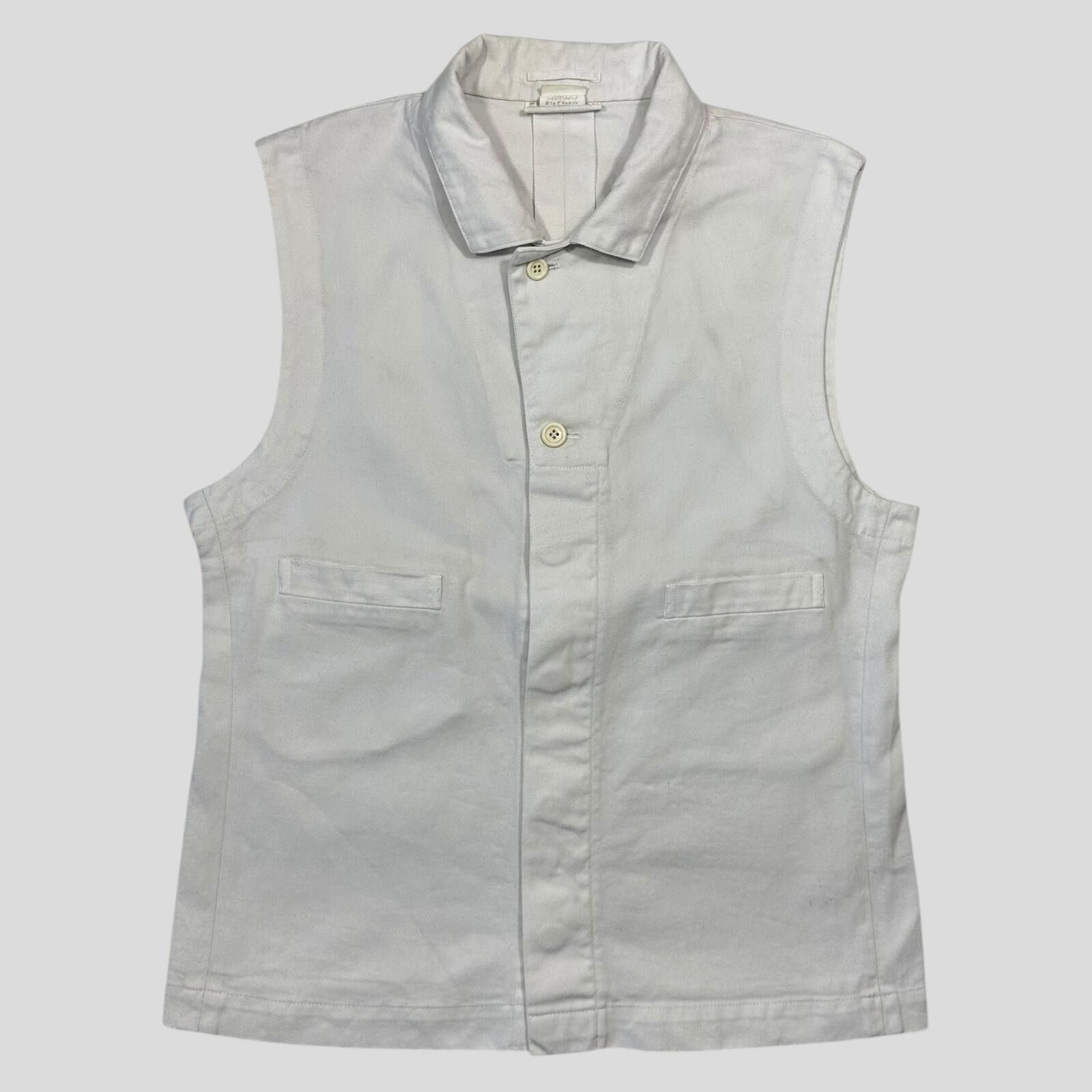 Comme des Garcons Comme Des Garçons Homme Plus 1994 Cotton Gilet Vest Jacket M Size US M / EU 48-50 / 2 - 2 Thumbnail