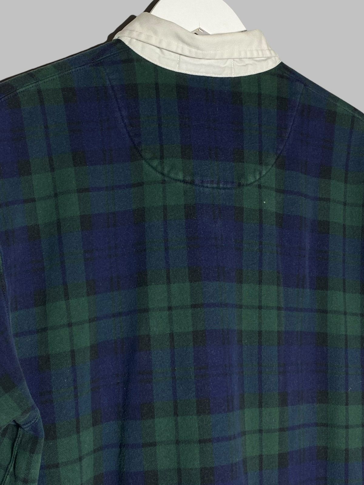 Polo Ralph Lauren 🔥 RALPH LAUREN TARTAN RUGBY POLO Y2K VINTAGE PREPPY VIBES Size US M / EU 48-50 / 2 - 10 Thumbnail