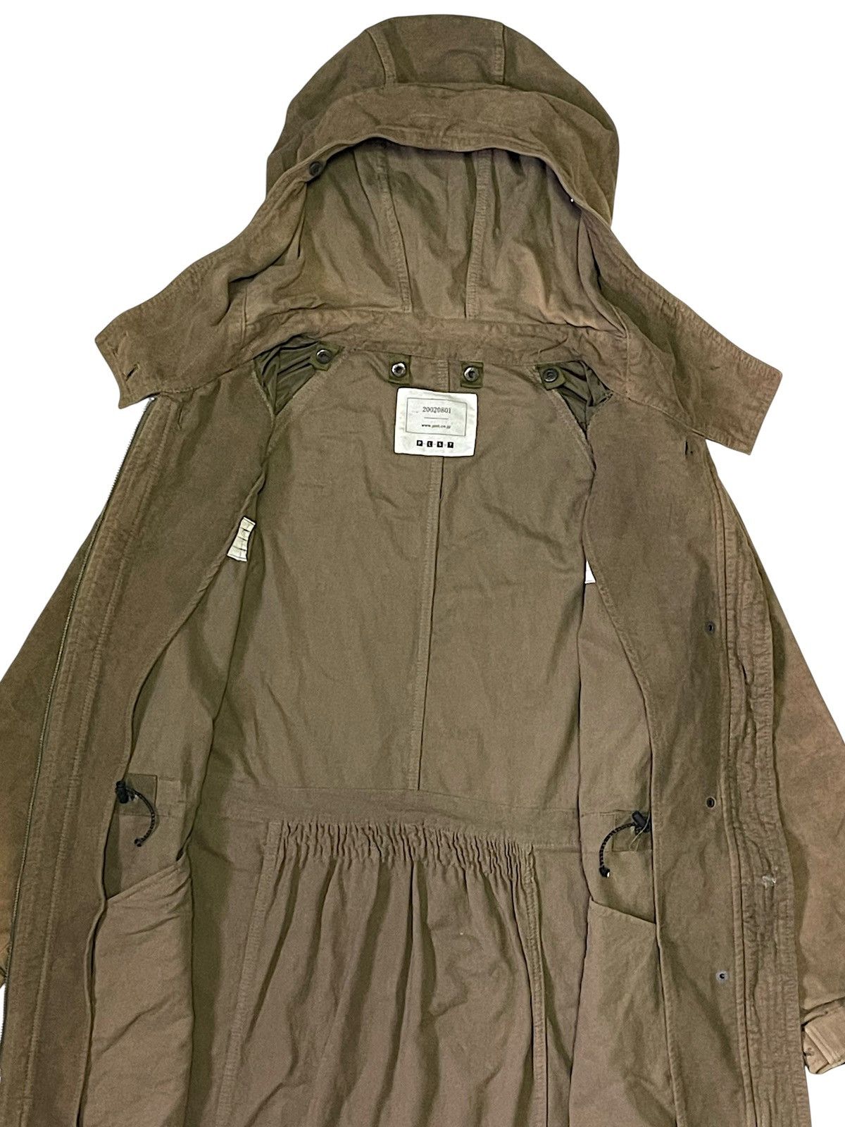 Issey Miyake PLST Hooded Utility Parka Jacket Lgb Issey Miyake Styled Size US M / EU 48-50 / 2 - 7 Thumbnail