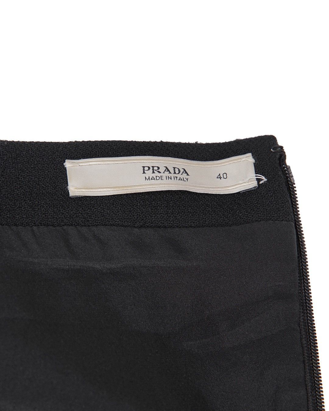 Prada Prada F/W2001 Black Wool Dress Size S / US 4 / IT 40 - 6 Thumbnail
