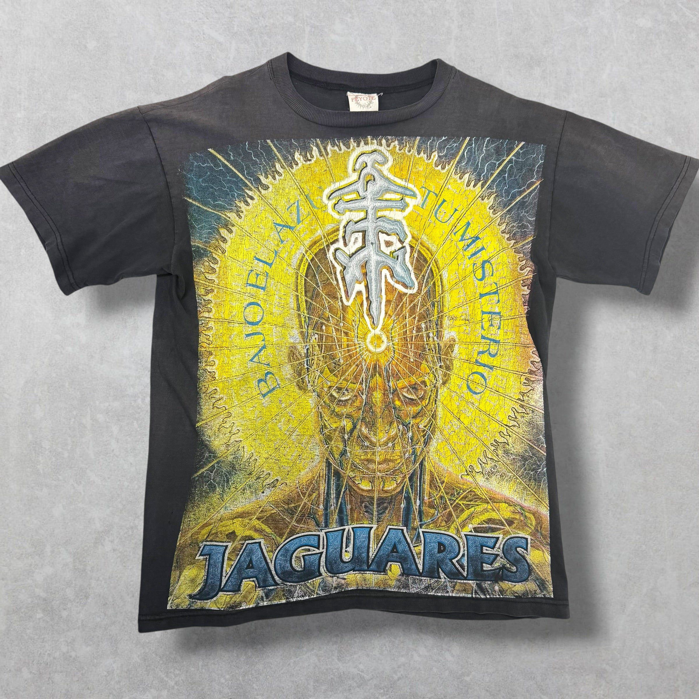 Vintage Vintage 90's Peyote Jaguares Eye Tee XL Size US XL / EU 56 / 4 - 1 Thumbnail
