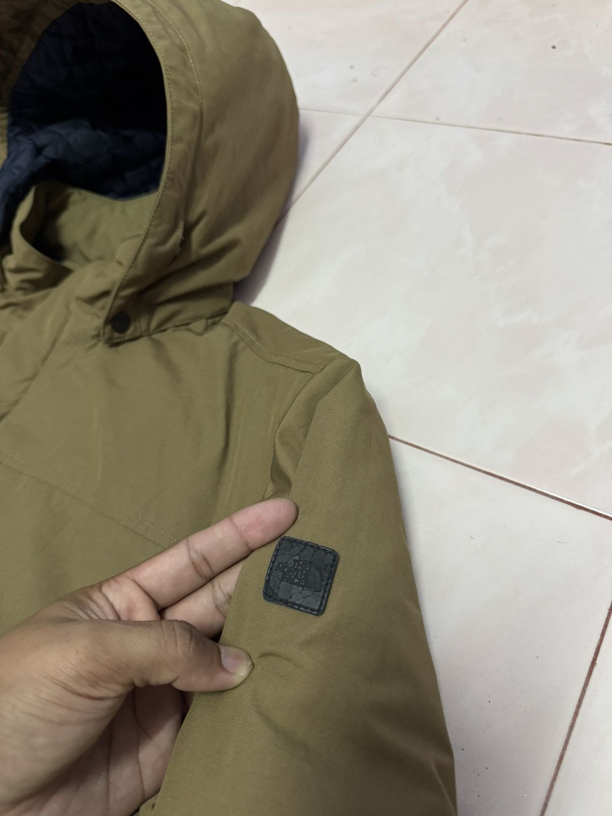 The North Face Vintage 90s The North Face Puffer Jacket with Hoodie Size US XL / EU 56 / 4 - 8 Thumbnail