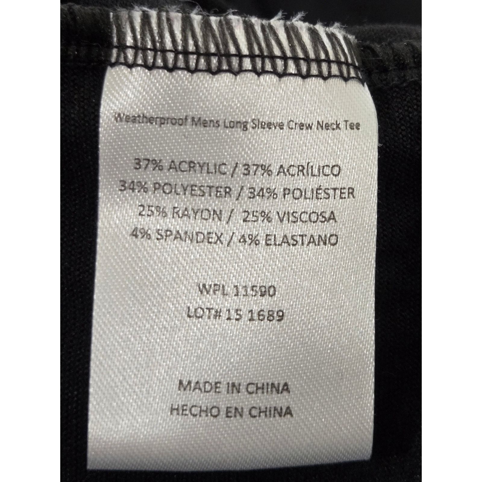 Other 32 Degree Black Weatherproof Heat Men's Shirt M Lightweight Size US M / EU 48-50 / 2 - 4 Thumbnail