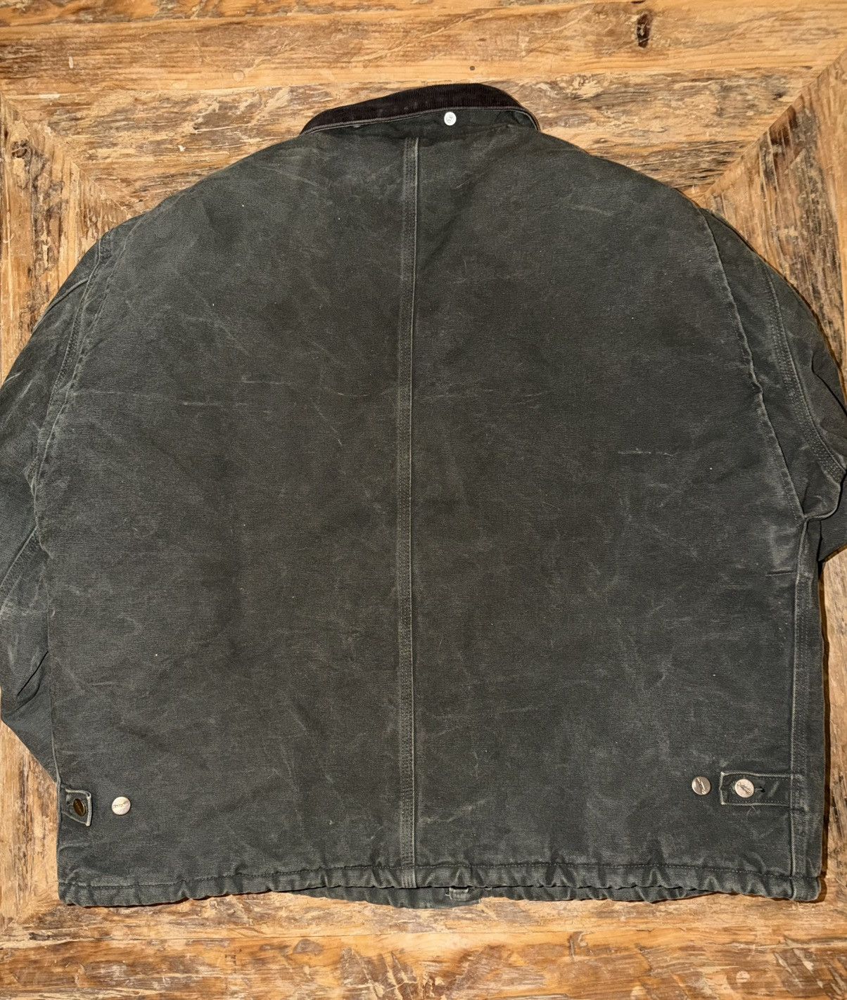 Carhartt Vintage Carhartt Detroit Jacket (J22 MOS) Size US XL / EU 56 / 4 - 3 Thumbnail