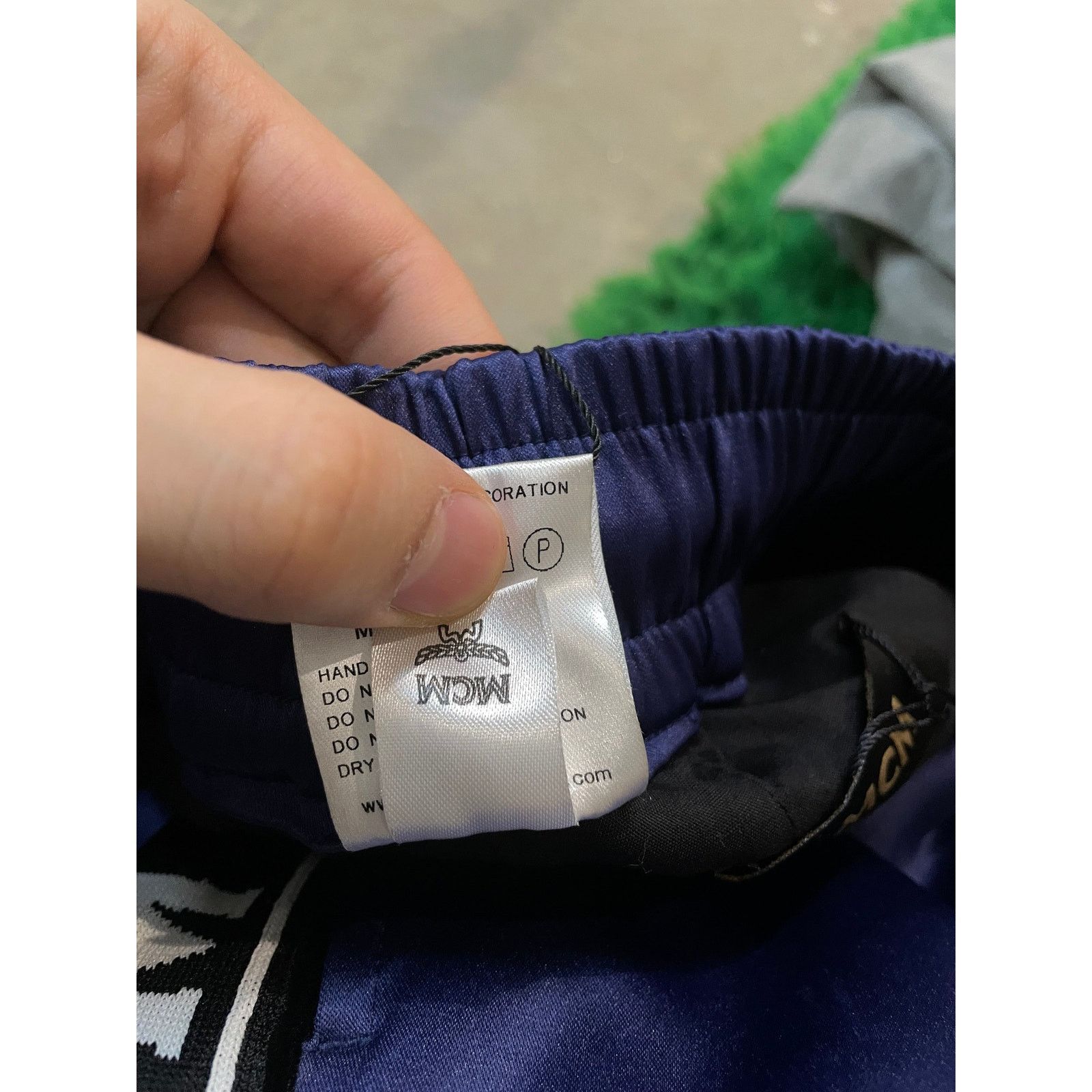 MCM MCM Track Pants Navy Used Small Size US 30 / EU 46 - 4 Thumbnail