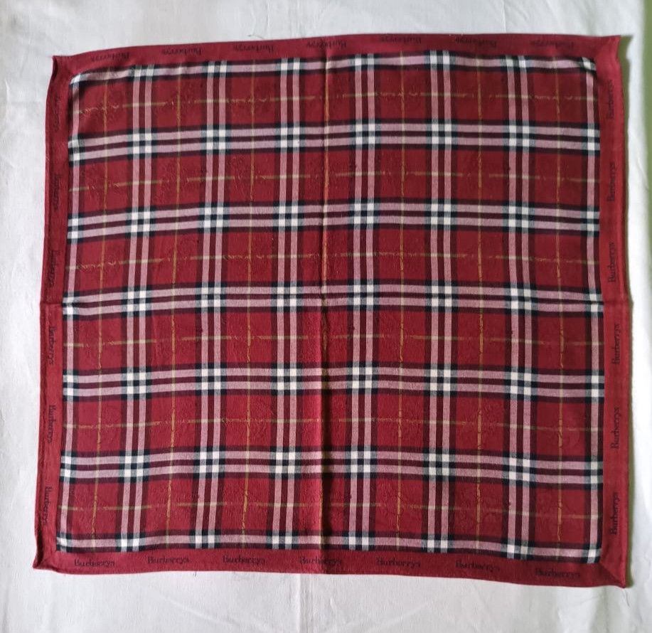 Burberry Vintage Burberry Handkerchief Size ONE SIZE - 2 Thumbnail