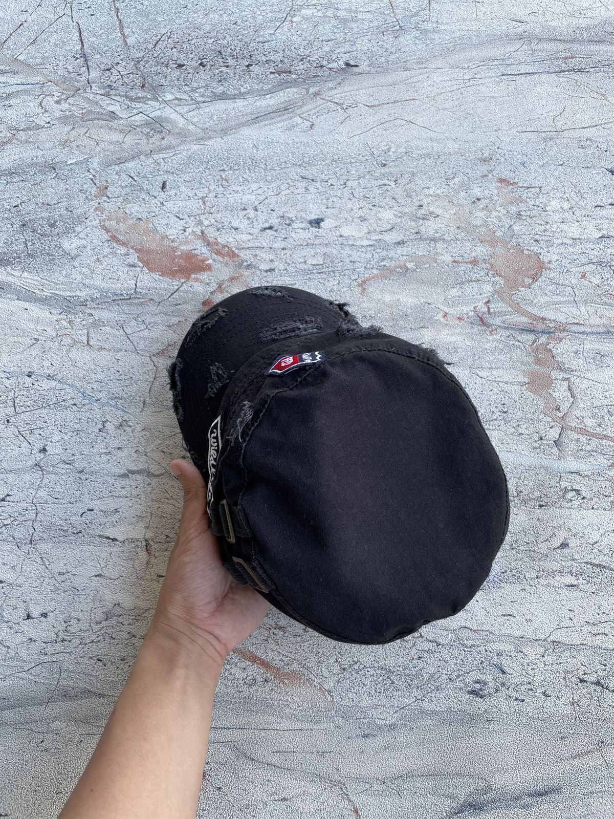Unsound Rags SICK Grunge Distressed Patrol Cadet Hat lgb Size ONE SIZE - 8 Thumbnail