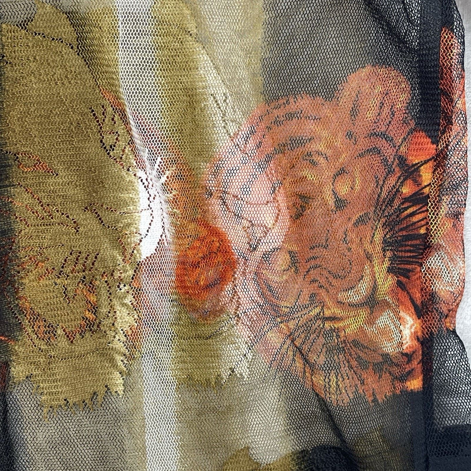 Other Trust Couture Collection Shirt Sheer Tiger Head Clubwear Size US M / EU 48-50 / 2 - 6 Thumbnail