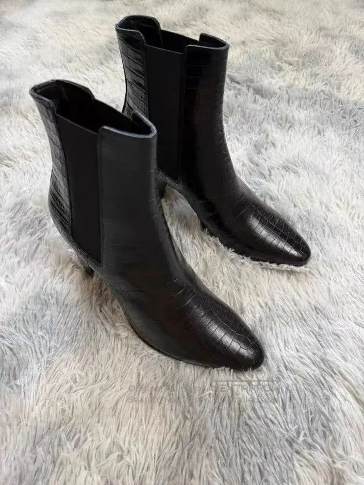 Celine Sz 41 Celine 23AW Wiltern 90mm Crocodile Boots. Size US 8 / EU 41 - 4 Thumbnail