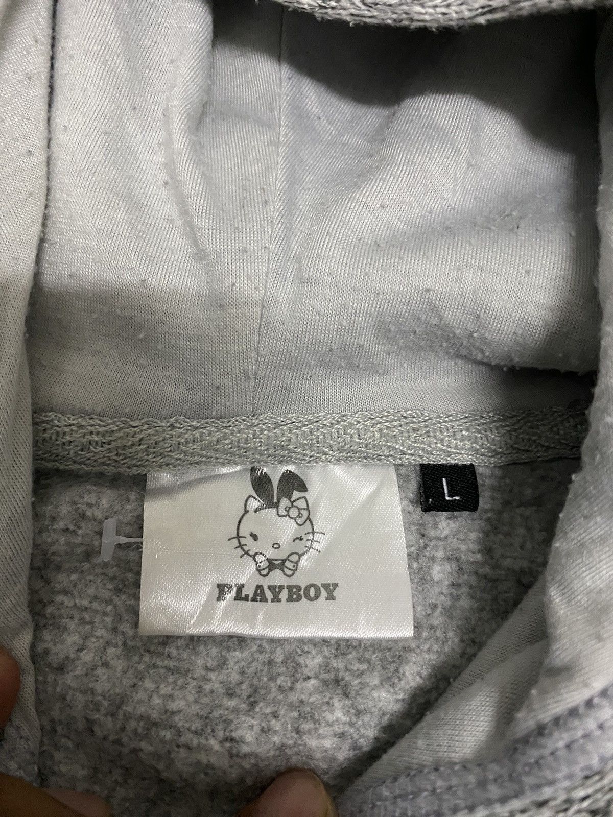Disney × Playboy × Vintage Vintage Playboy X hello Kitty Sanrio Hoodie Size US L / EU 52-54 / 3 - 4 Thumbnail