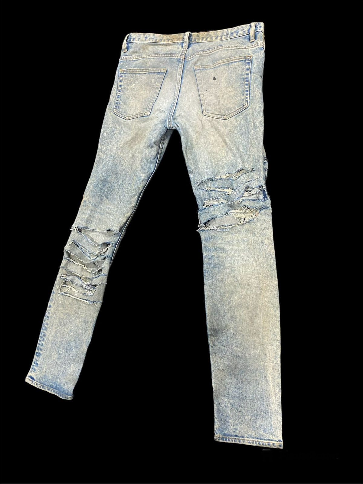 Destroy Lonely × If Six Was Nine × Japanese Brand SUPER DESTROYED SKINNY PANTS MINEDENIM JAPAN BRAND Size US 33 - 5 Thumbnail