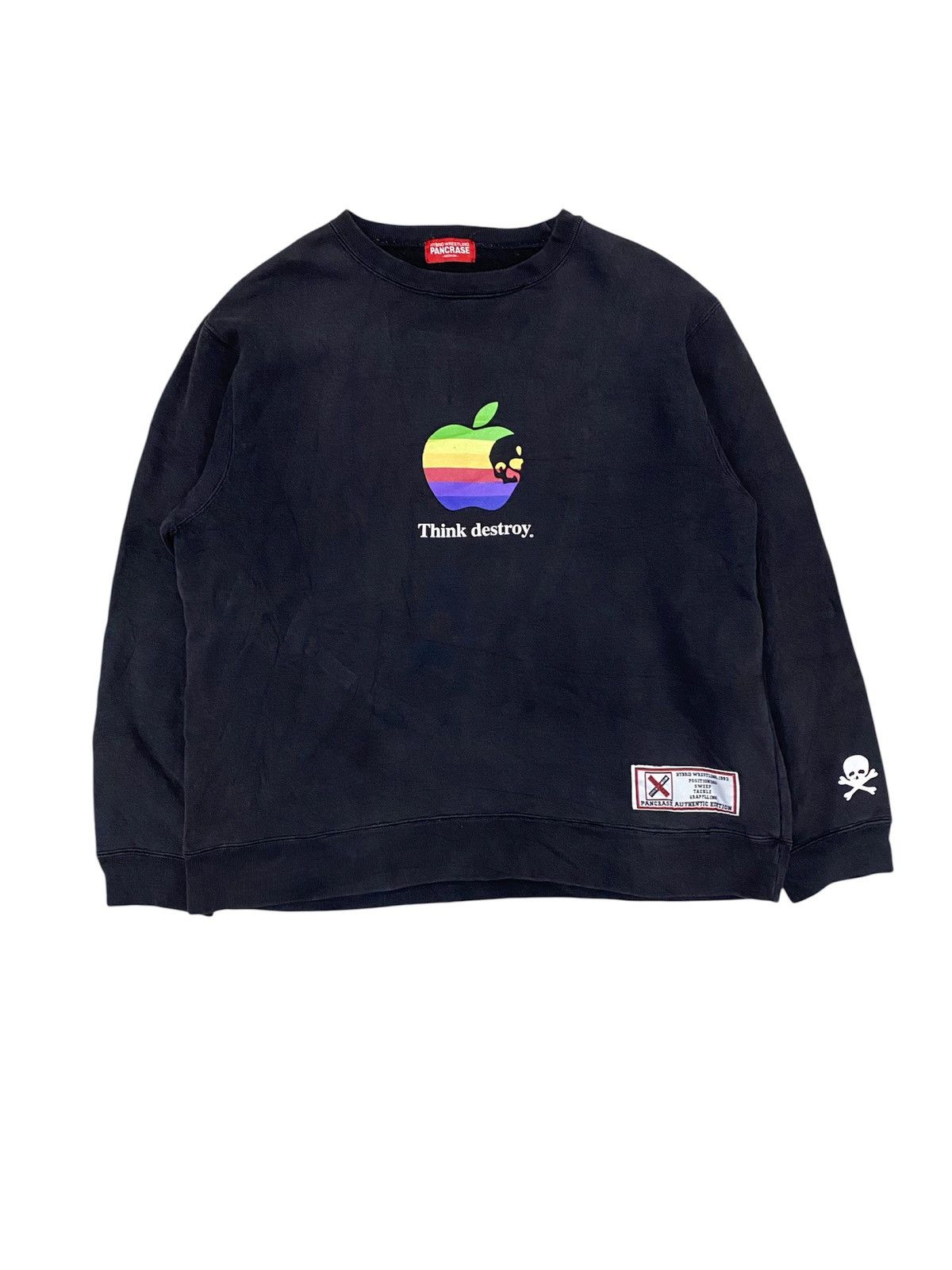 Japanese Brand 2000s Pancrase Japan Apple Thinks destroy Size US M / EU 48-50 / 2 - 2 Thumbnail