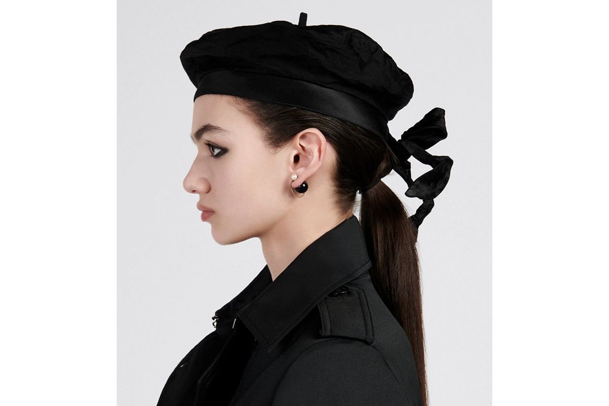 Dior o1bcso1str0226 Size:OS/Arty Beret in Black Size ONE SIZE - 7 Thumbnail