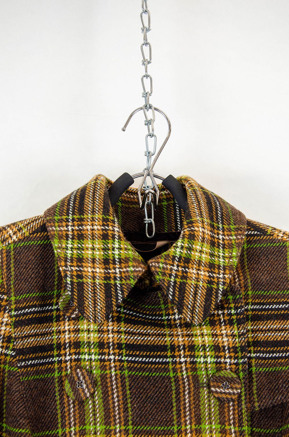 Juicy Couture Jeans Juicy Couture Plaid Wool Trench Coat Size 8 Size M / US 6-8 / IT 42-44 - 7 Thumbnail