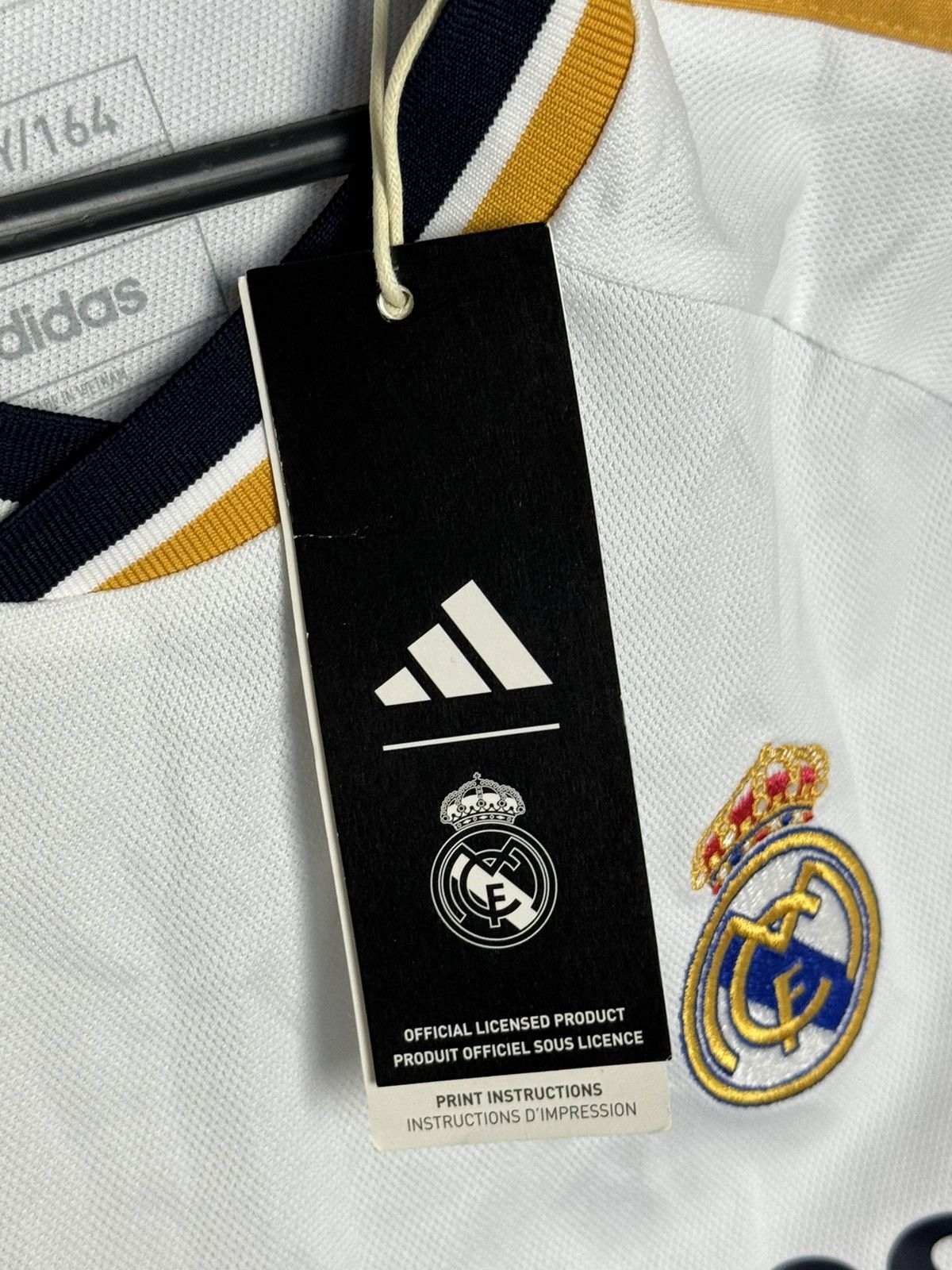 Adidas KIDS New Real Madrid 23/24 Home Football Jersey T-Shirt Size US XS / EU 42 / 0 - 10 Thumbnail