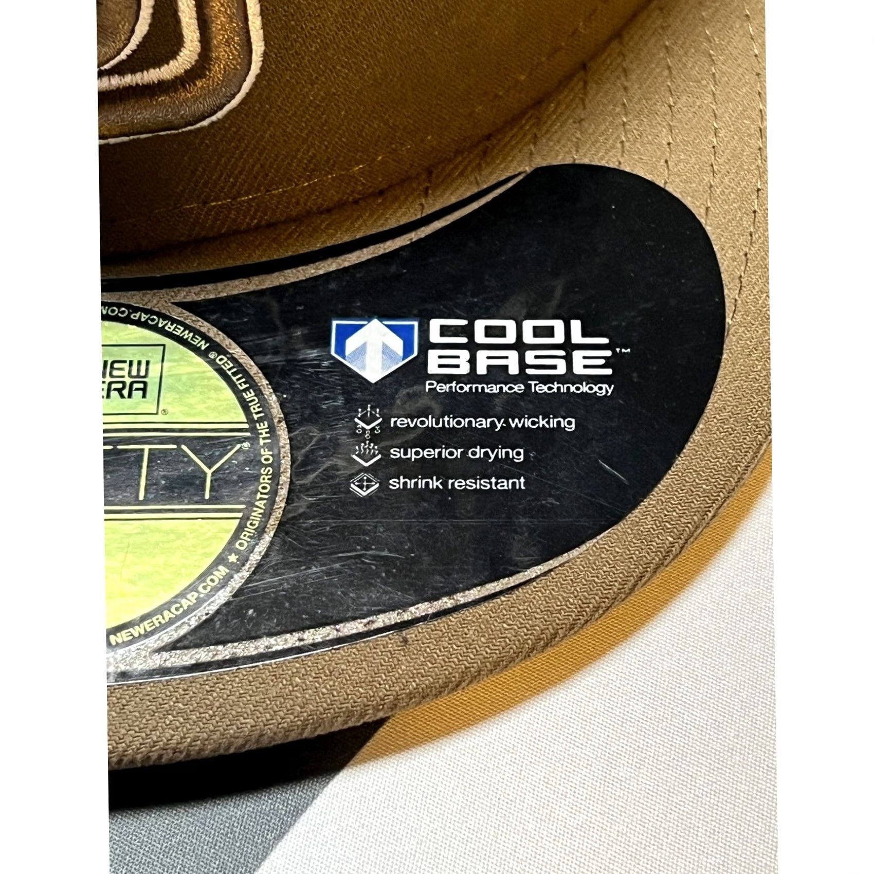 New Era New Era San Diego Padres Hat Mens 7 Brown 59FIFTY Fitted MLB Authentic On-Field Size ONE SIZE - 6 Thumbnail