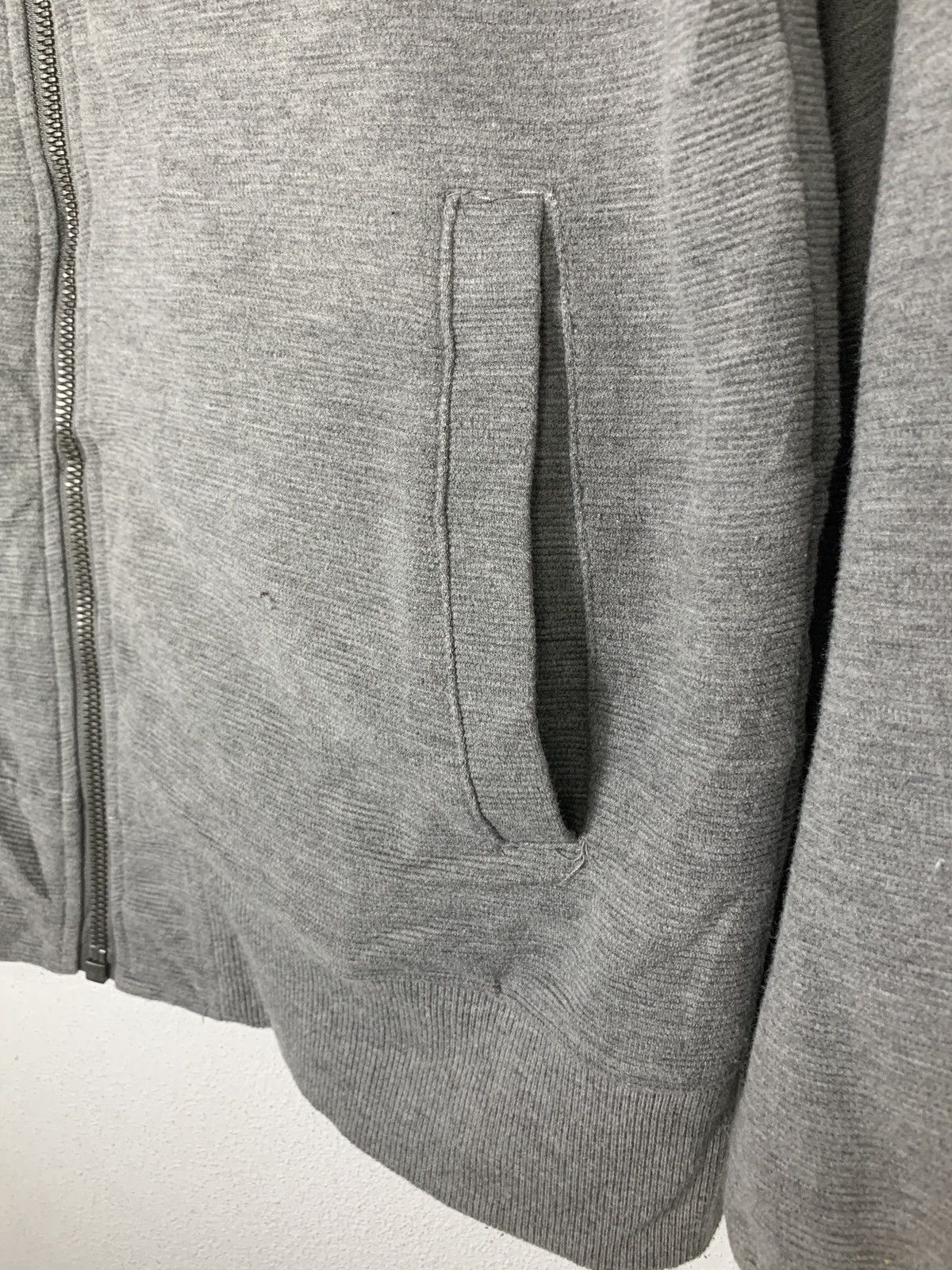 Japanese Brand × Vintage Vintage Authentic zipper Back Number Sweatshirt Size US M / EU 48-50 / 2 - 6 Thumbnail