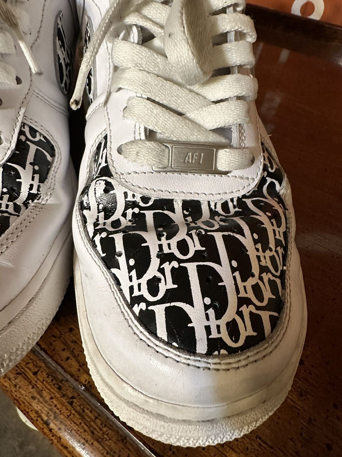 Nike × Vintage Vintage Nike Air Force One 00s size 9 Size US 9 / EU 42 - 4 Thumbnail